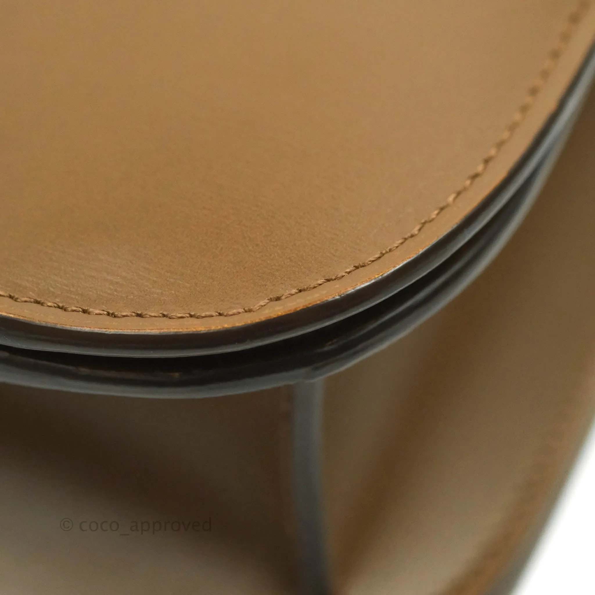 Celine Medium Classic Box Flap Caramel Calfskin