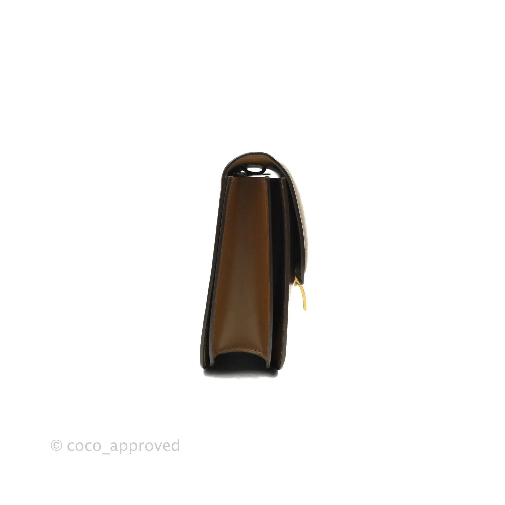 Celine Medium Classic Box Flap Caramel Calfskin