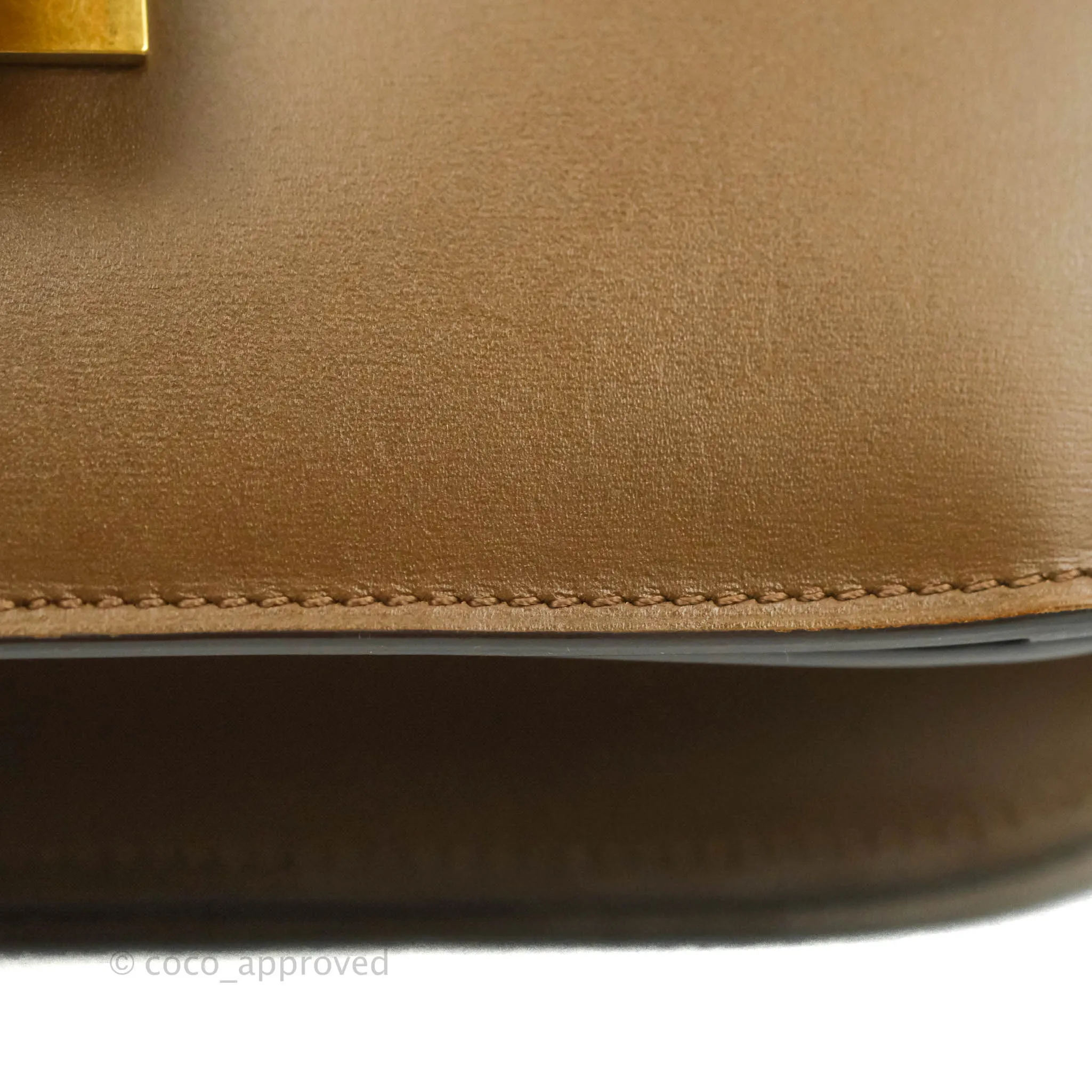 Celine Medium Classic Box Flap Caramel Calfskin