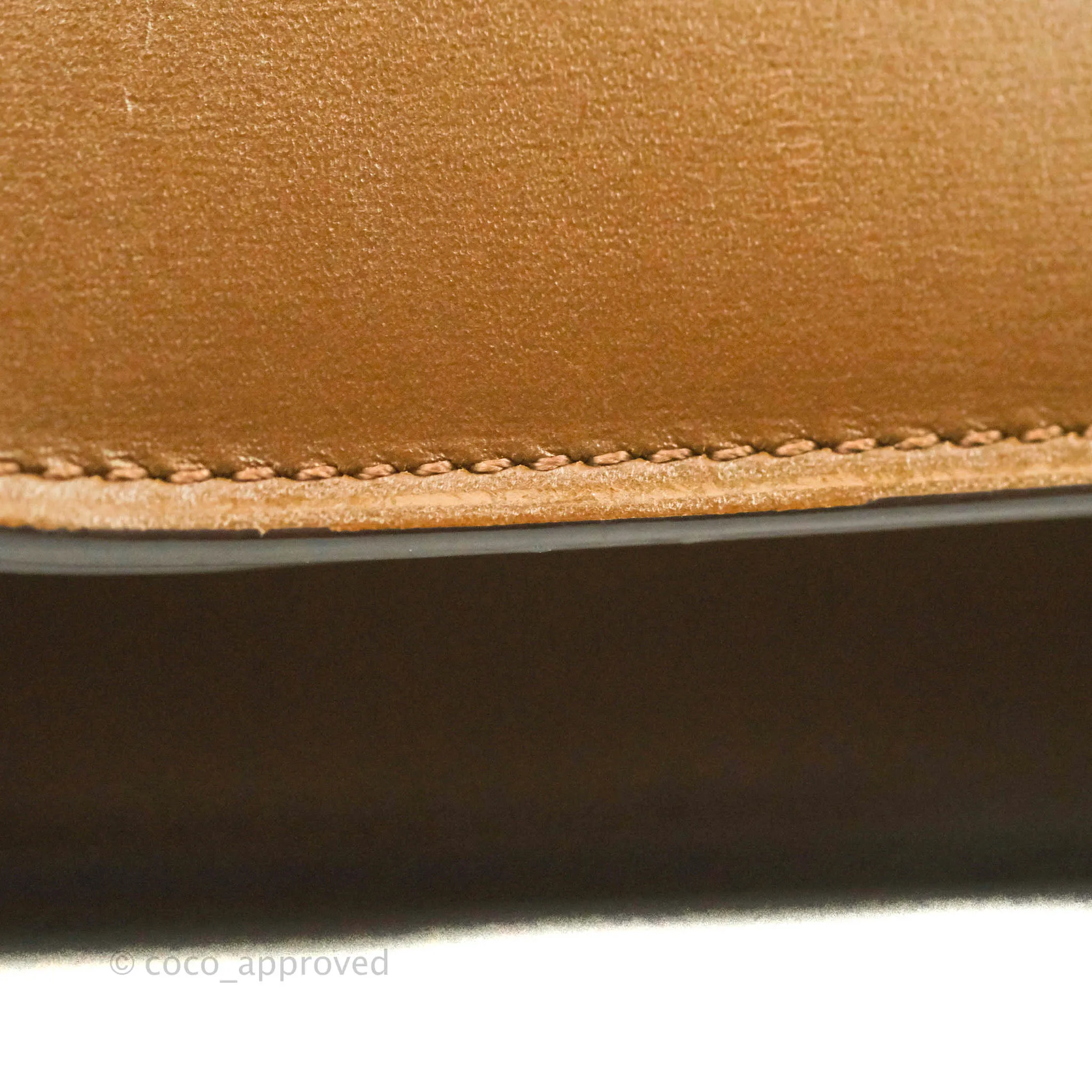 Celine Medium Classic Box Flap Caramel Calfskin