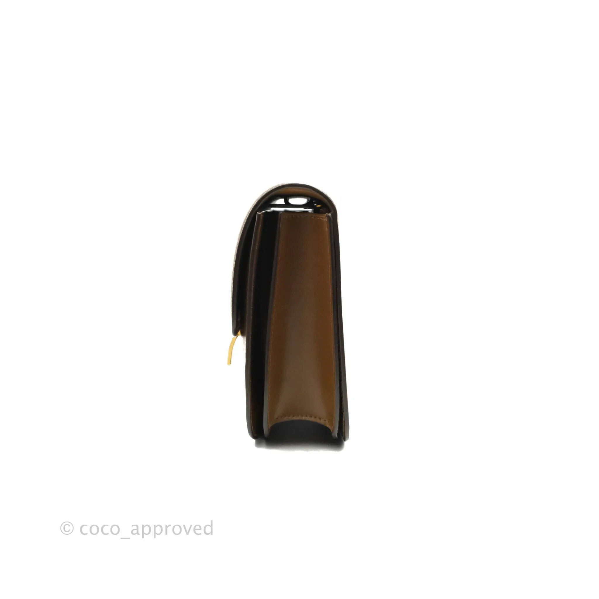 Celine Medium Classic Box Flap Caramel Calfskin