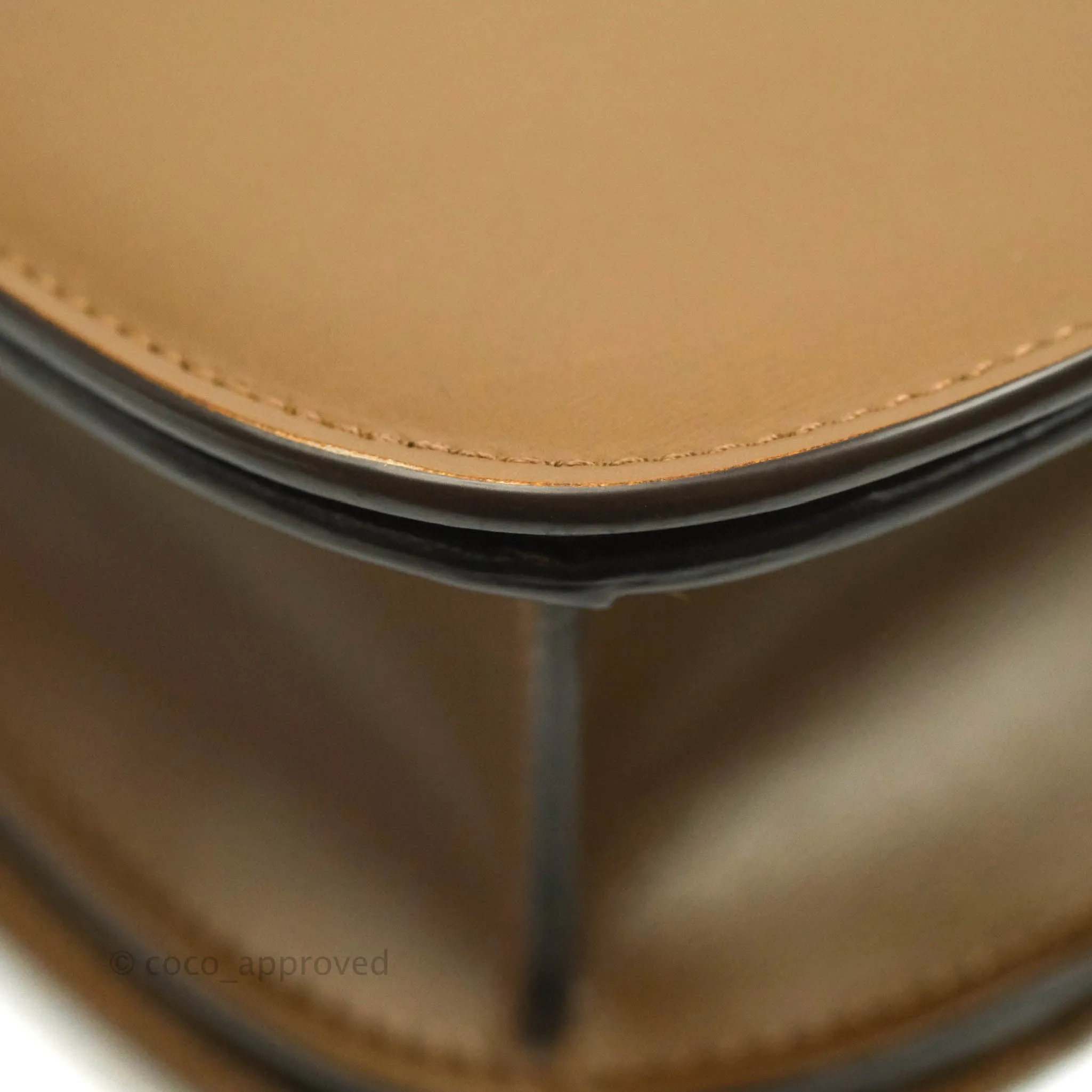Celine Medium Classic Box Flap Caramel Calfskin