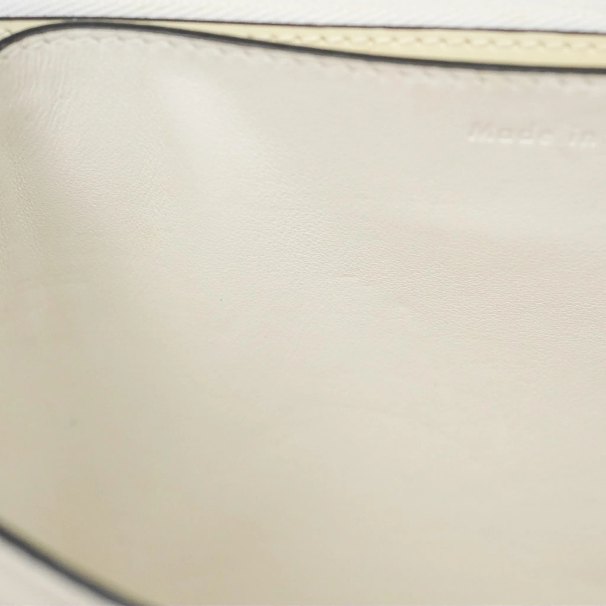 Celine Medium Classic Box Flap White Patent Gold Hardware