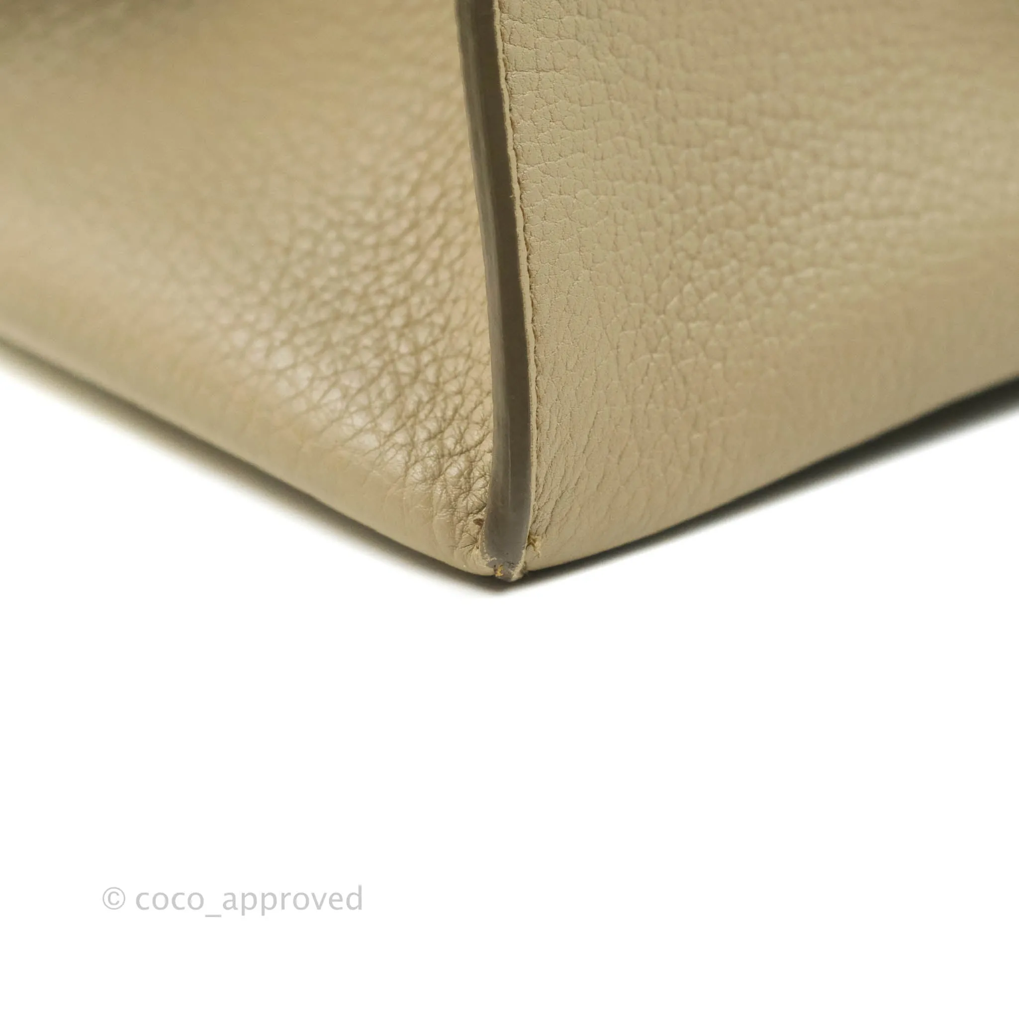 Celine Medium Edge Bag Etaupe Grained Calfskin