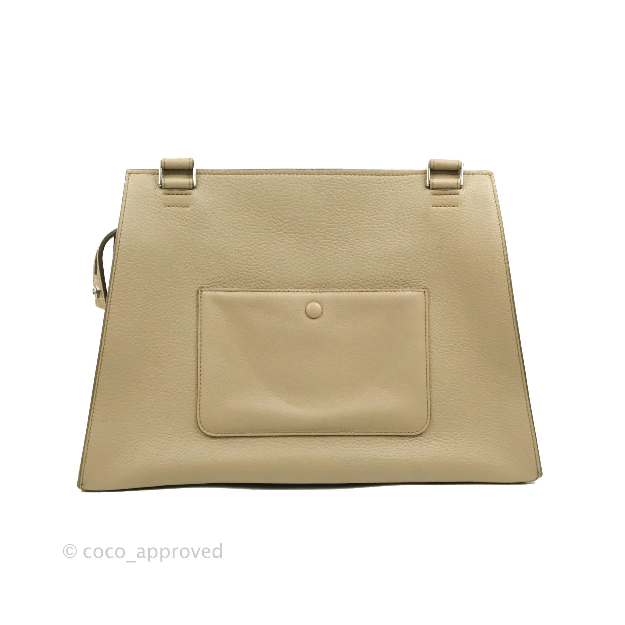Celine Medium Edge Bag Etaupe Grained Calfskin