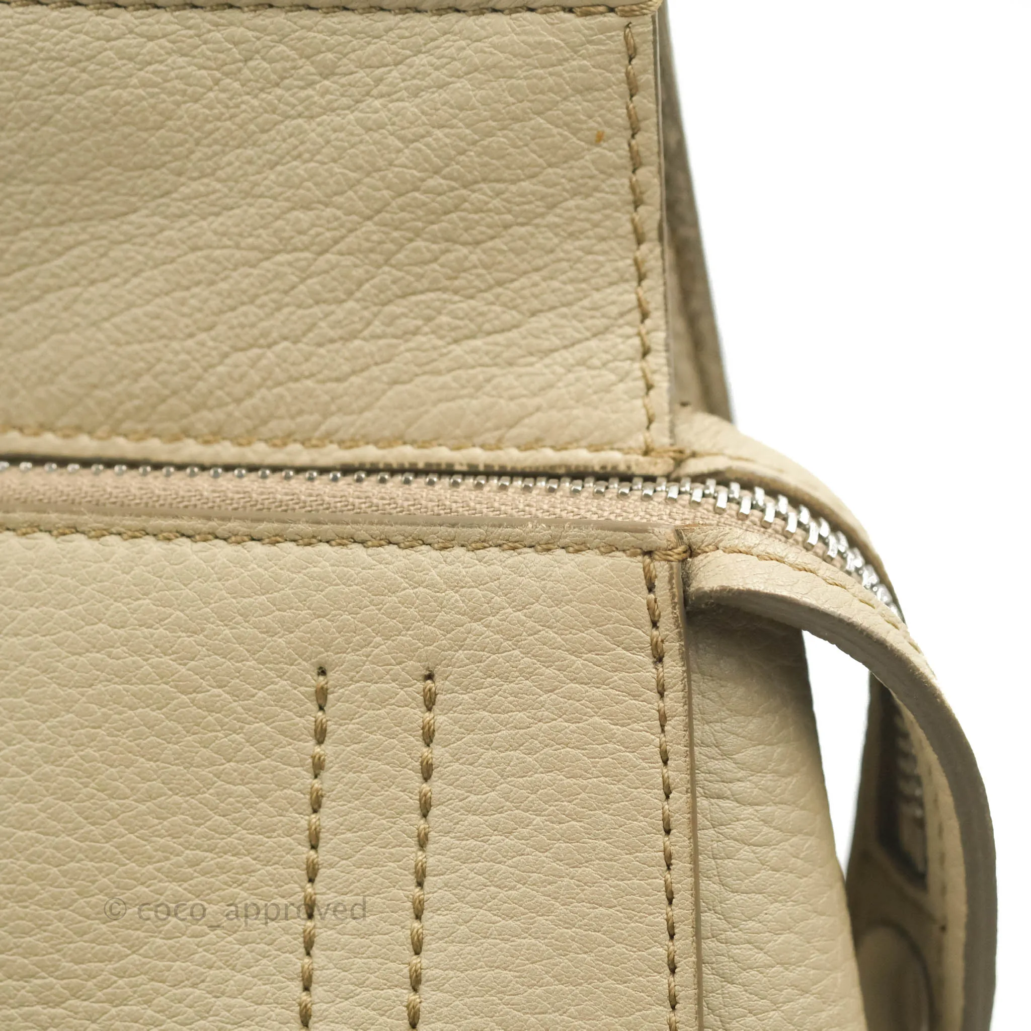 Celine Medium Edge Bag Etaupe Grained Calfskin