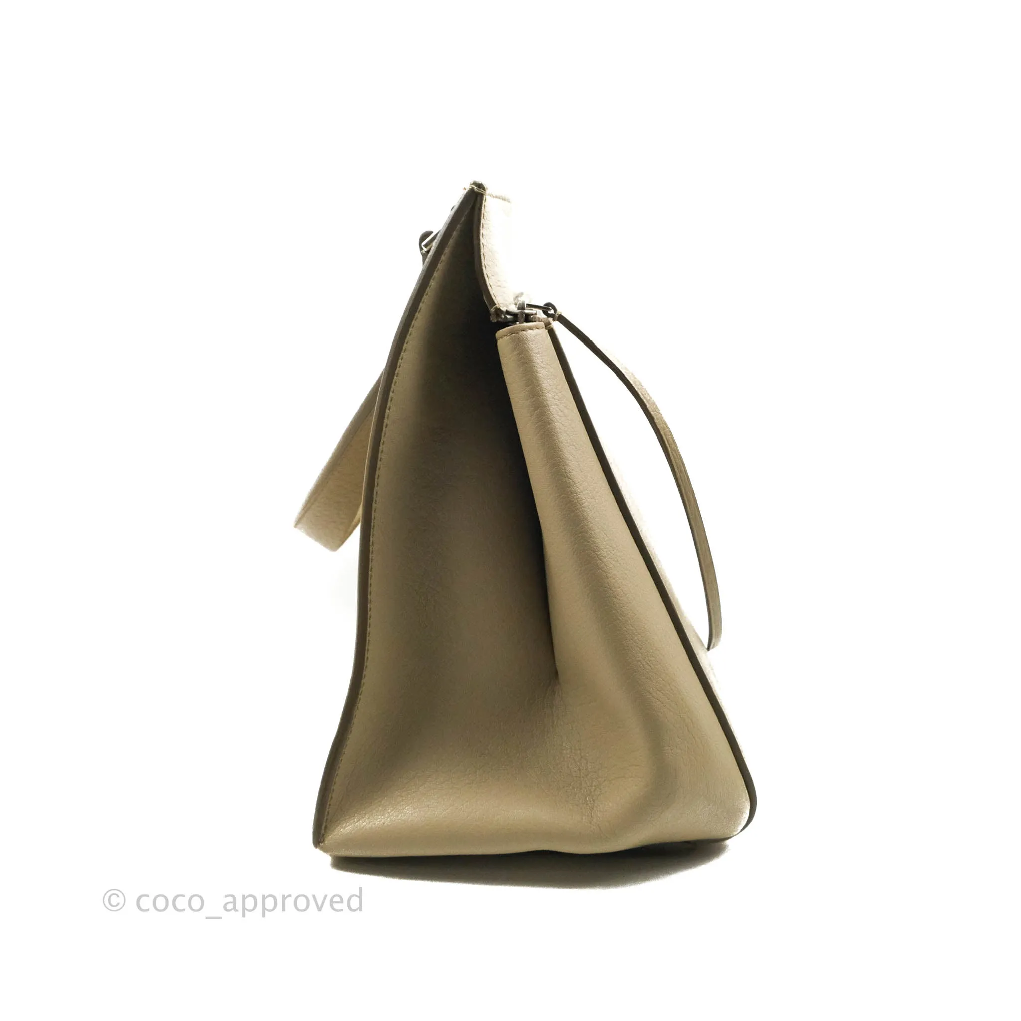Celine Medium Edge Bag Etaupe Grained Calfskin