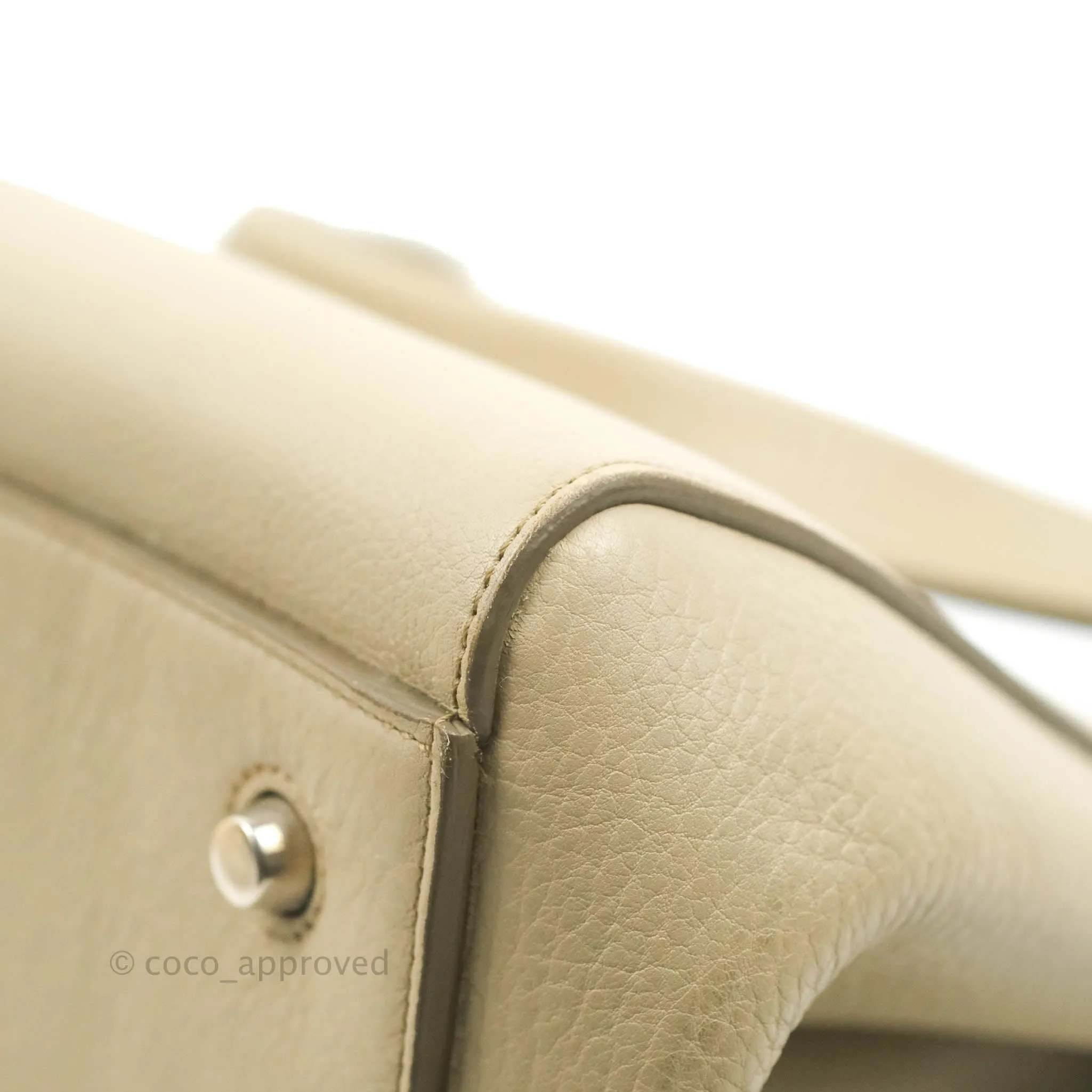 Celine Medium Edge Bag Etaupe Grained Calfskin