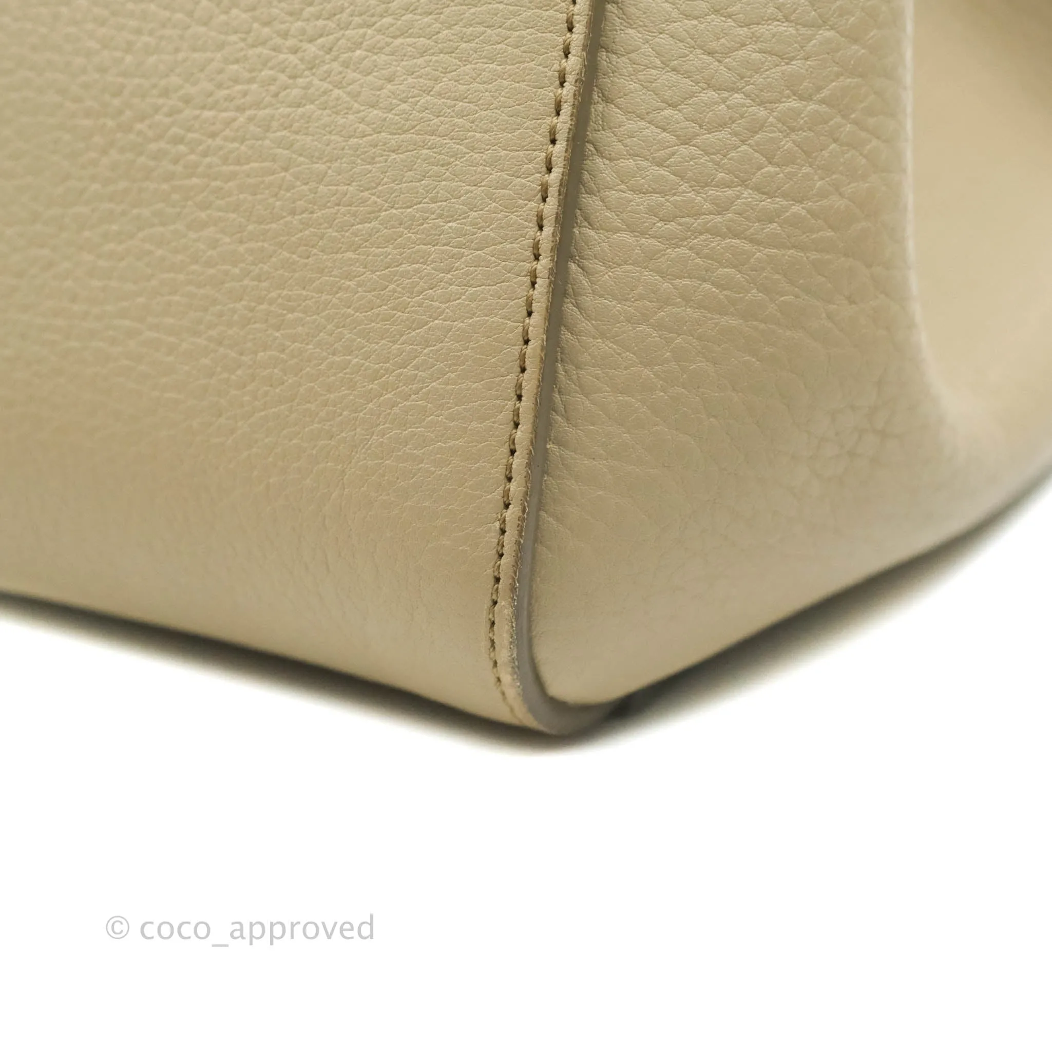 Celine Medium Edge Bag Etaupe Grained Calfskin