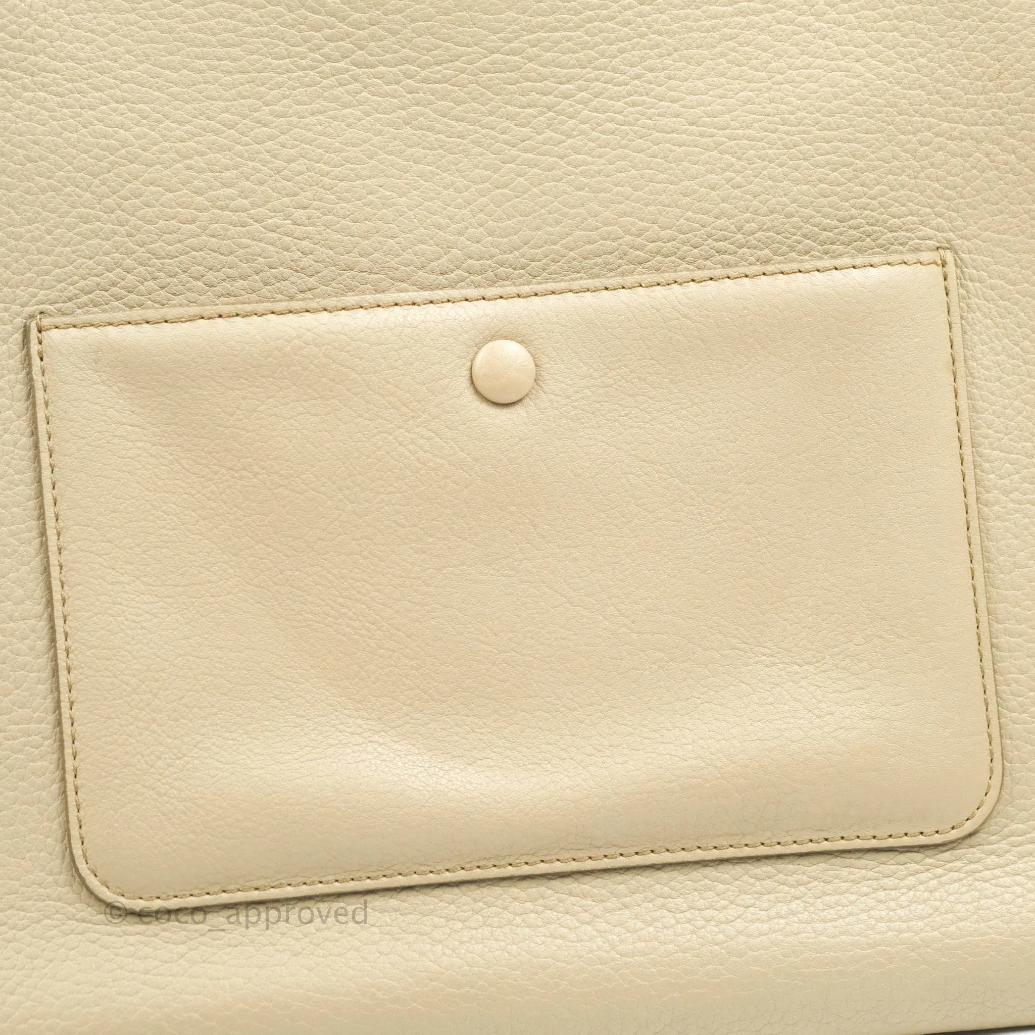 Celine Medium Edge Bag Etaupe Grained Calfskin
