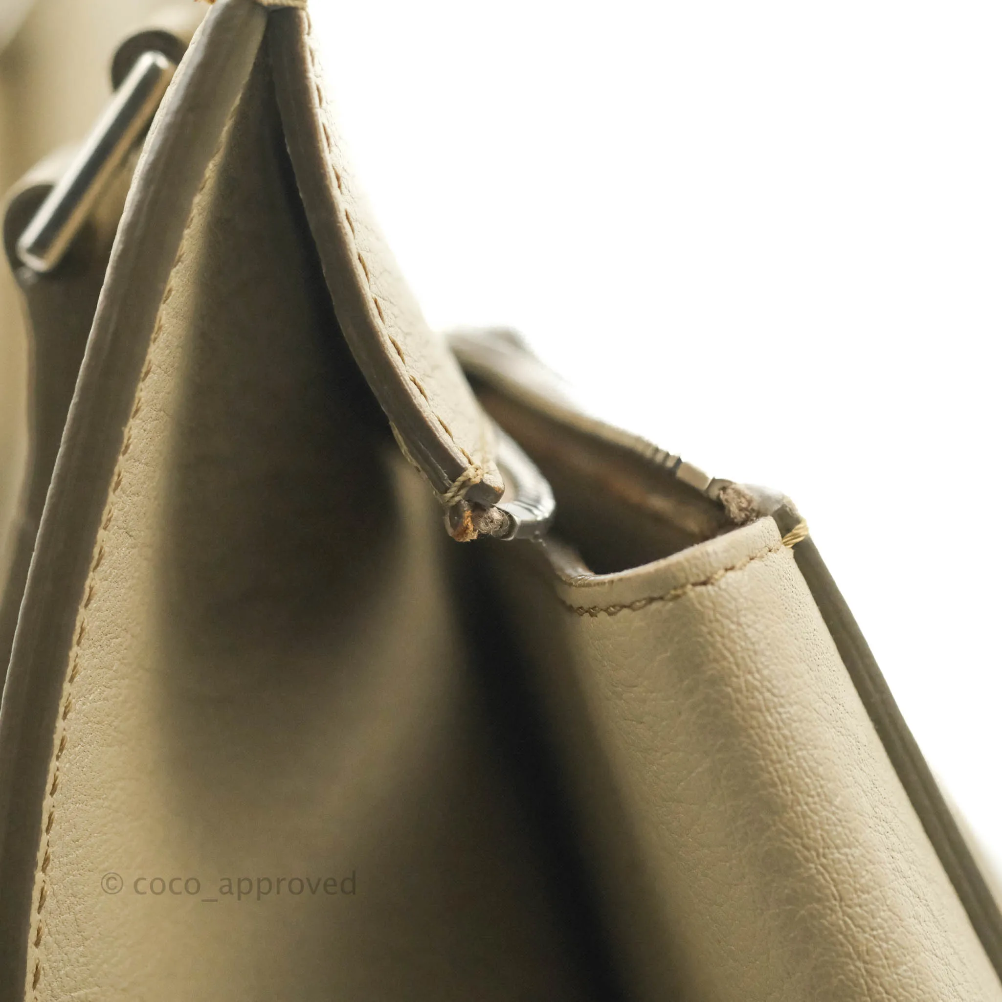 Celine Medium Edge Bag Etaupe Grained Calfskin