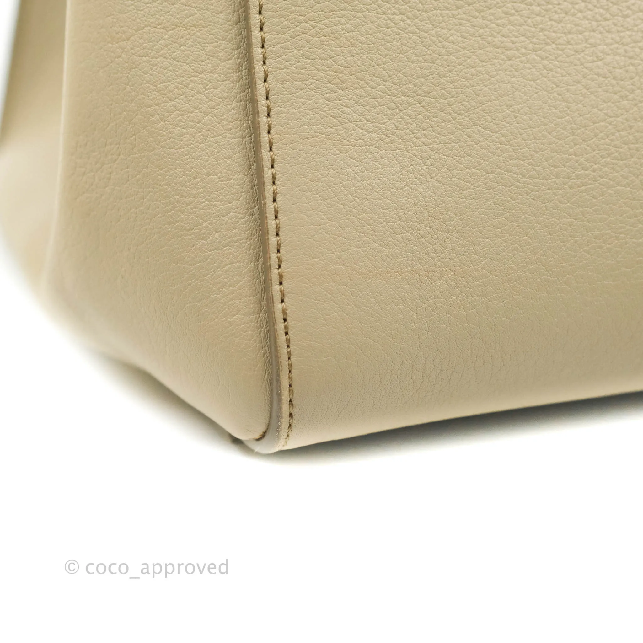 Celine Medium Edge Bag Etaupe Grained Calfskin