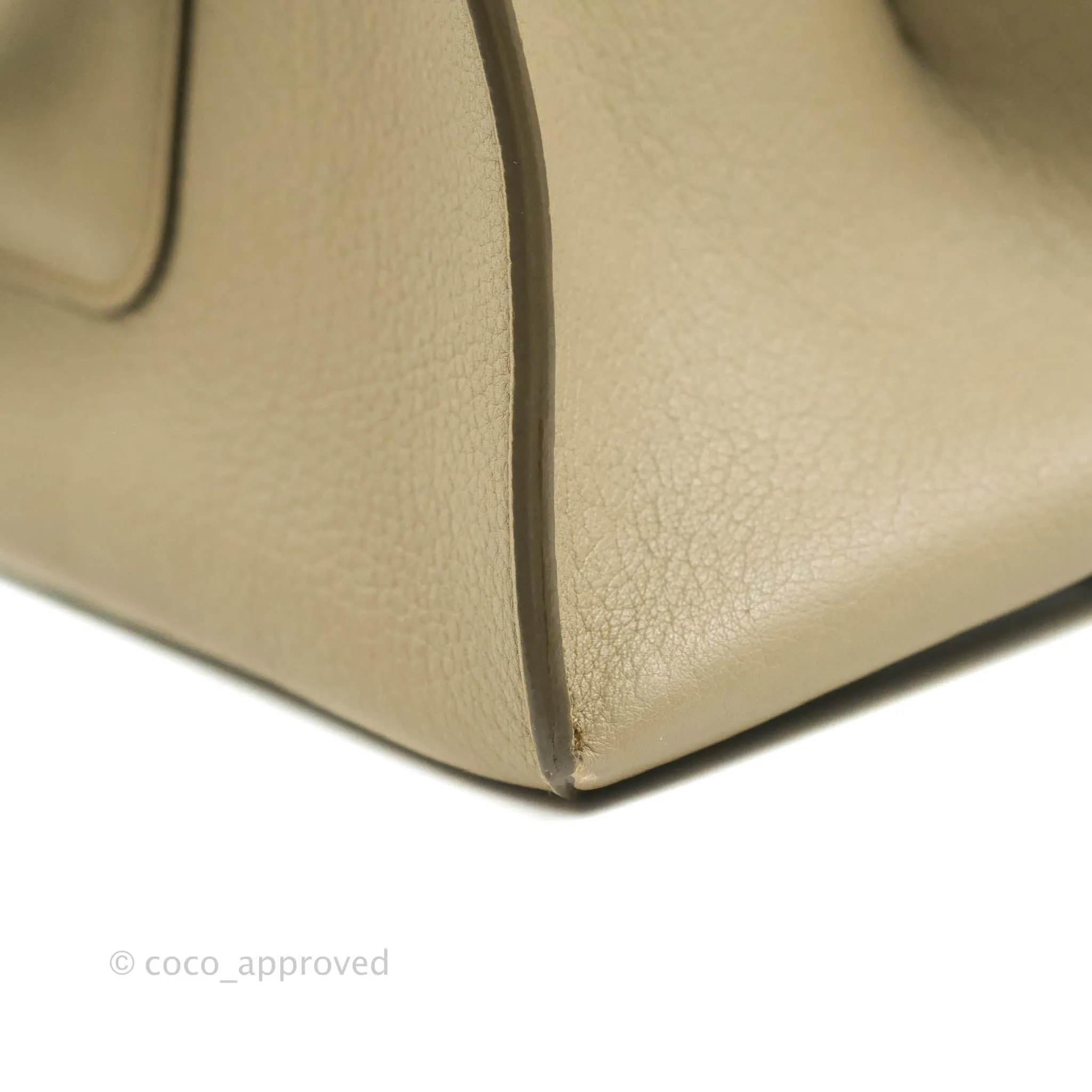 Celine Medium Edge Bag Etaupe Grained Calfskin