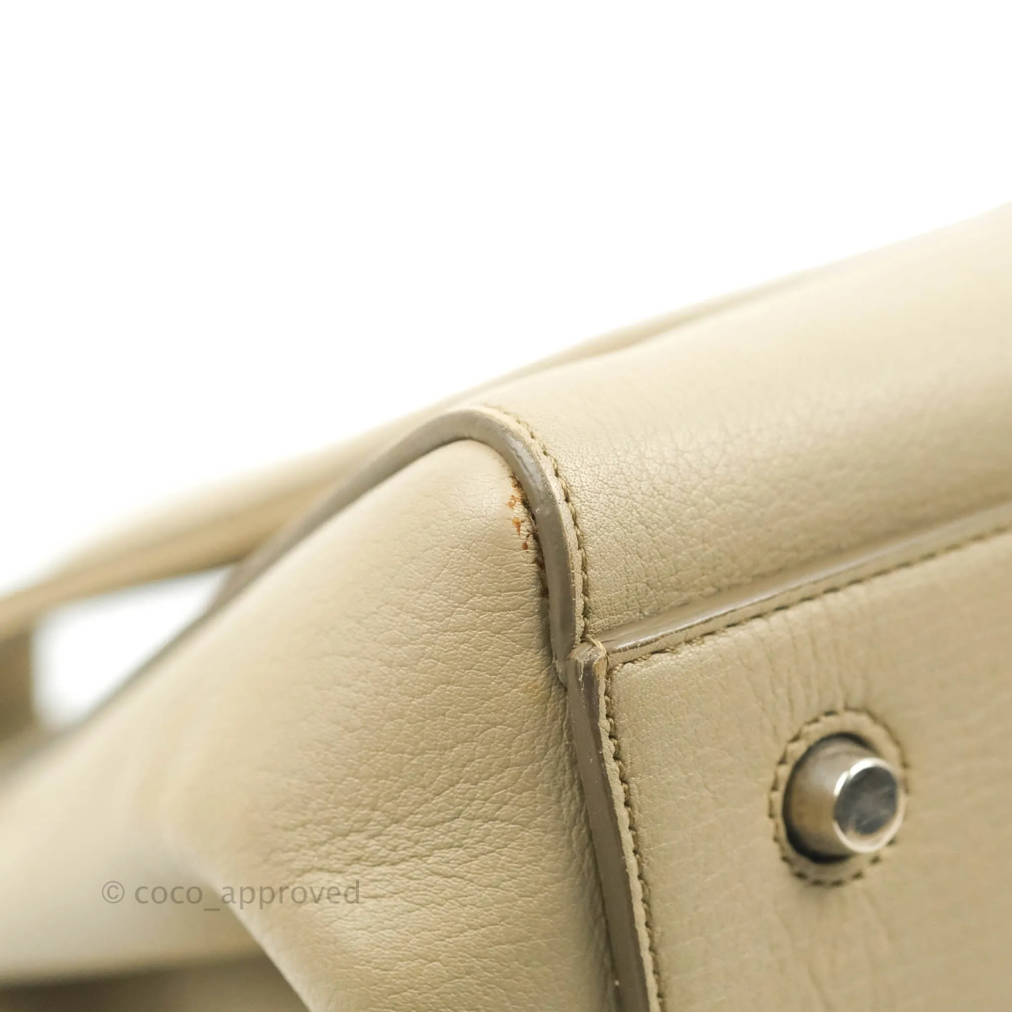 Celine Medium Edge Bag Etaupe Grained Calfskin