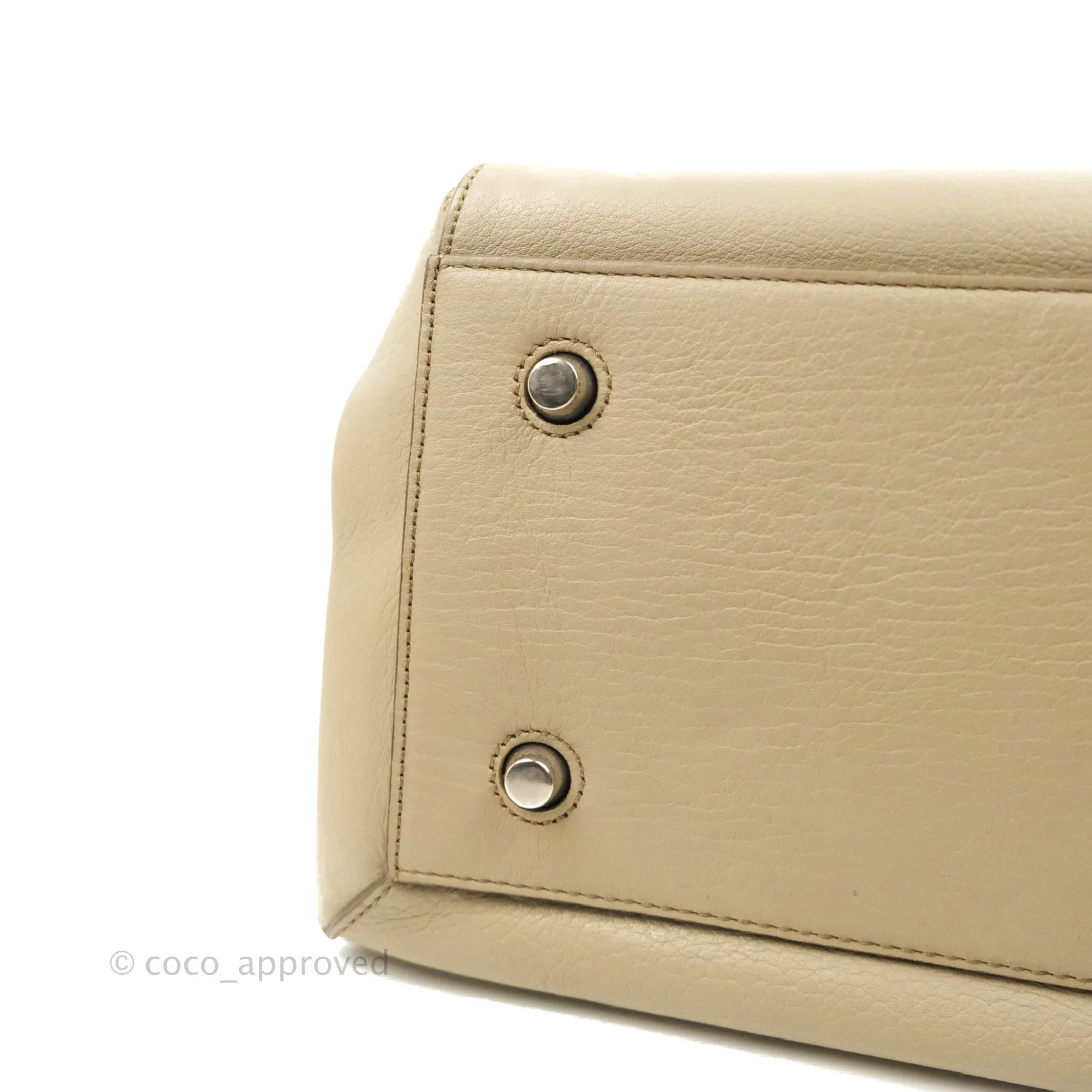 Celine Medium Edge Bag Etaupe Grained Calfskin