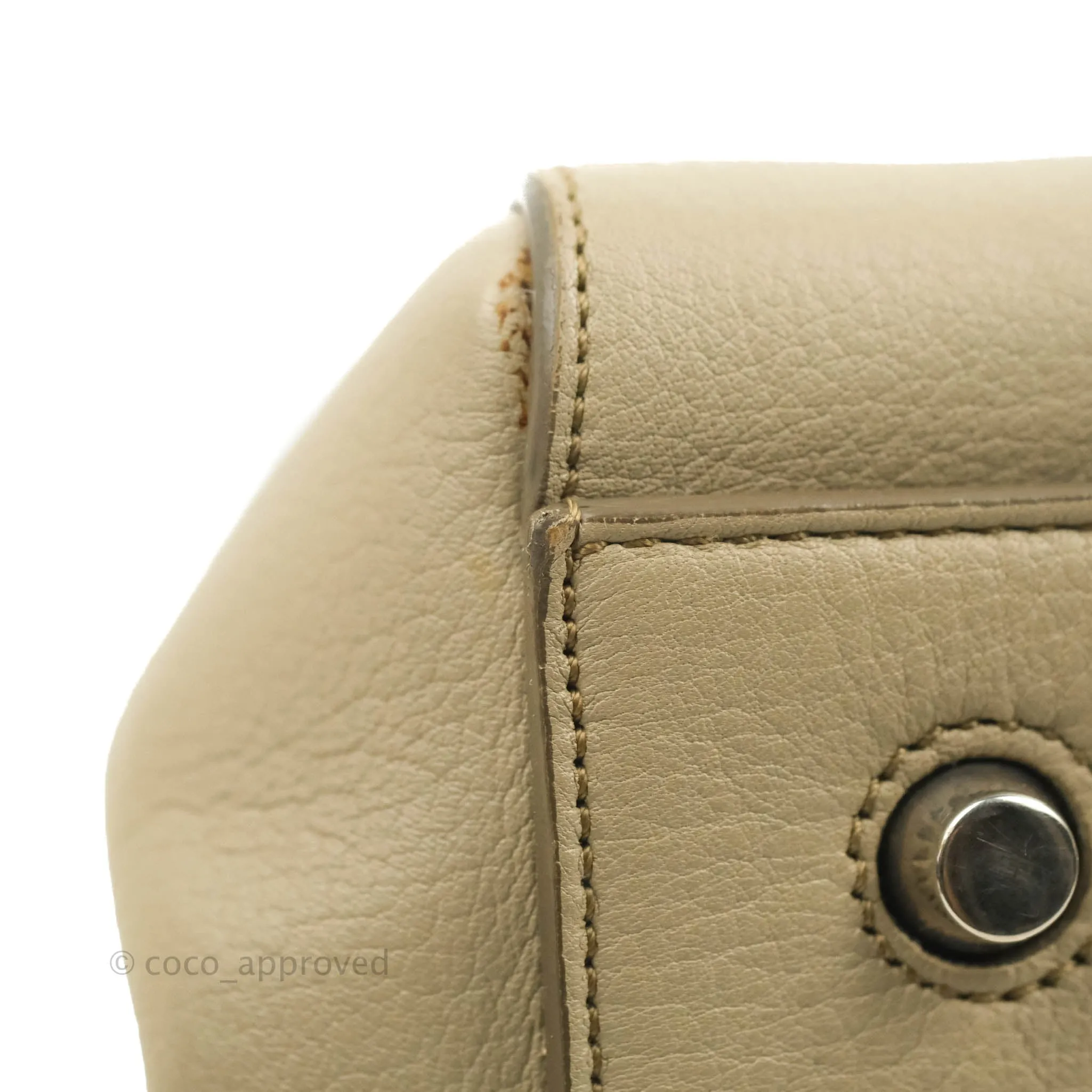 Celine Medium Edge Bag Etaupe Grained Calfskin