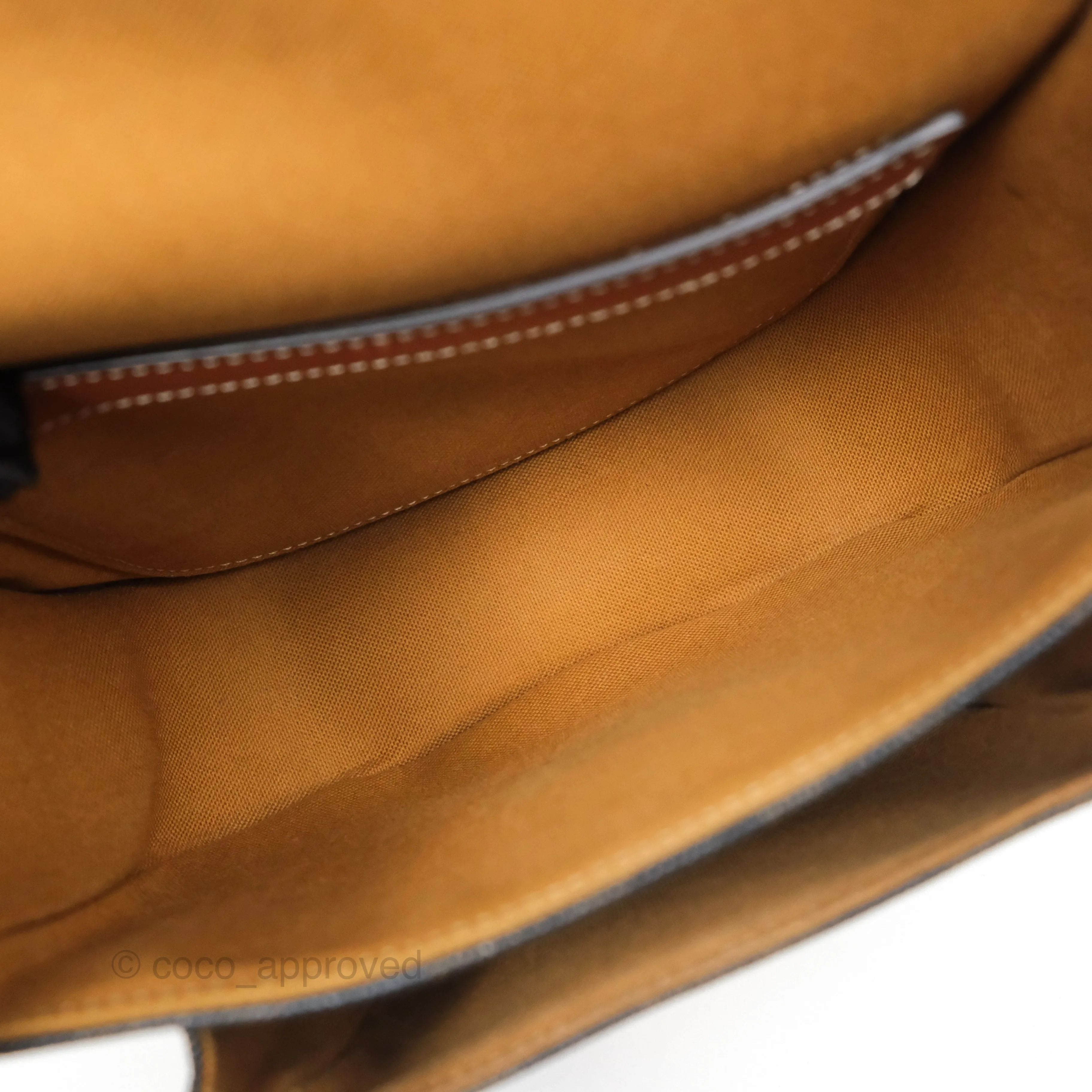 Celine Medium Folco Bag Triomphe Canvas Tan