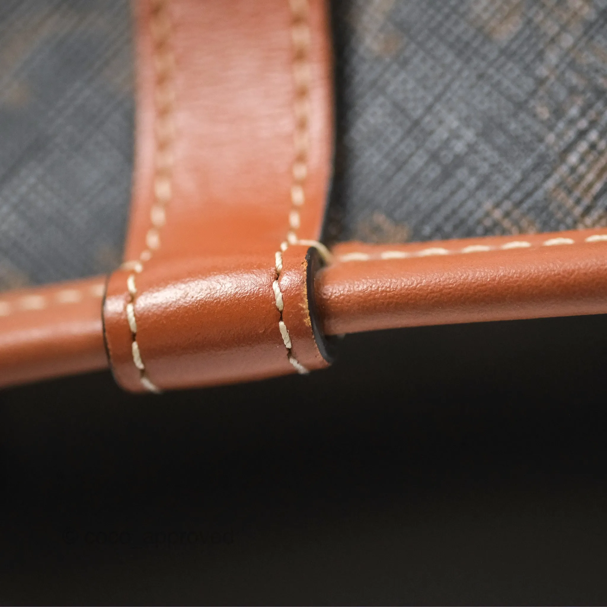 Celine Medium Folco Bag Triomphe Canvas Tan