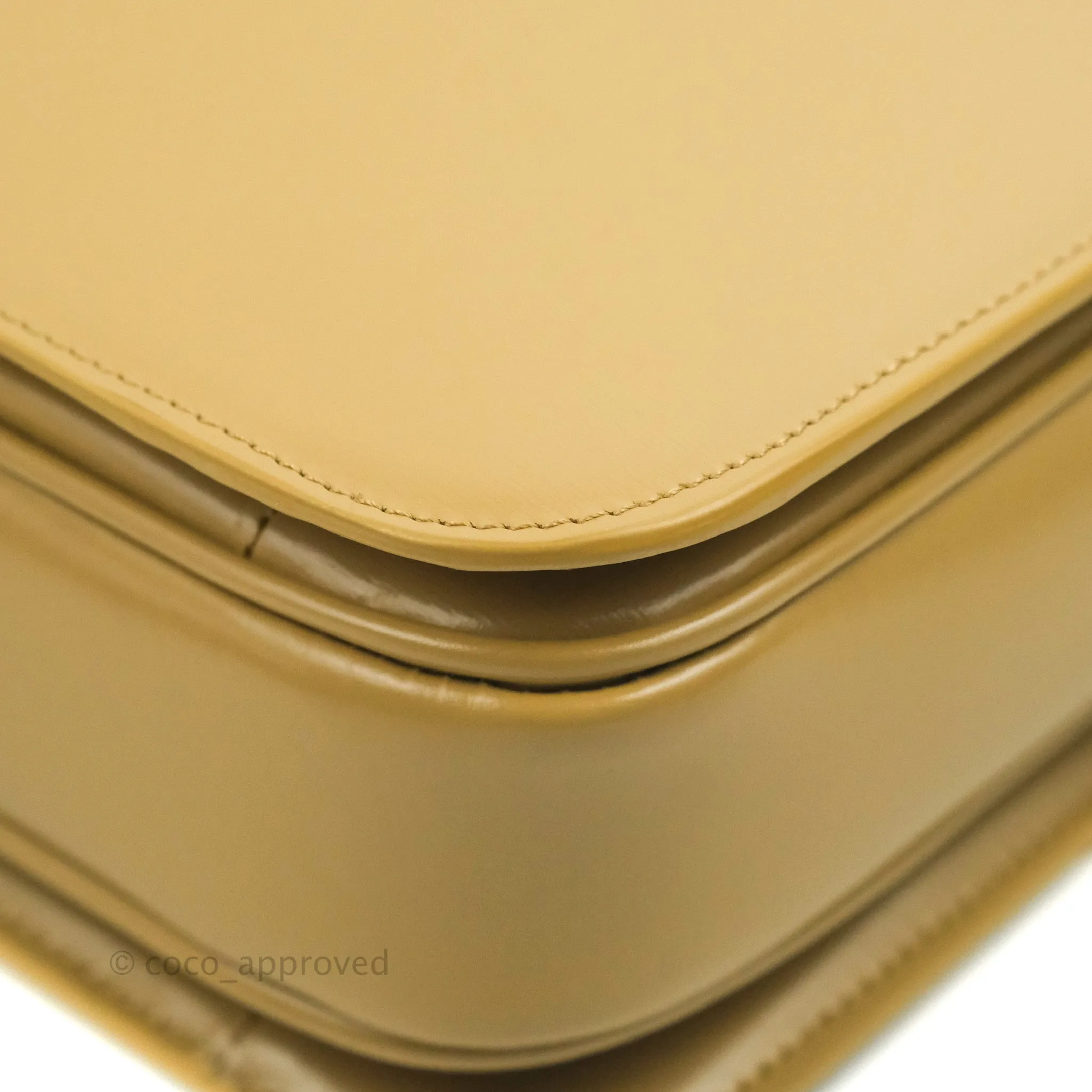 Celine Medium Triomphe Bag Olive Shiny Calfskin