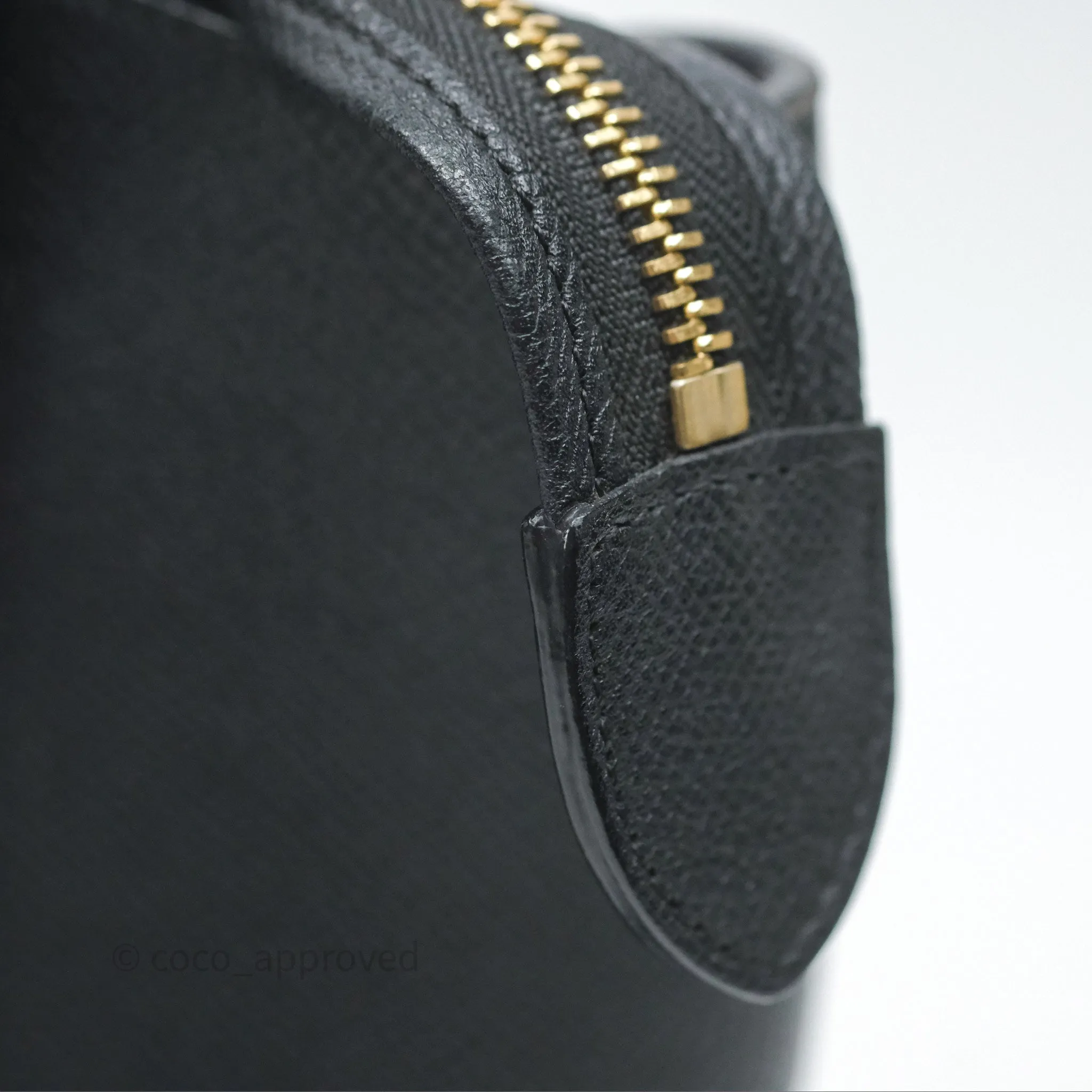 Celine Micro Belt Bag Black Grained Calfskin Gold Hardware