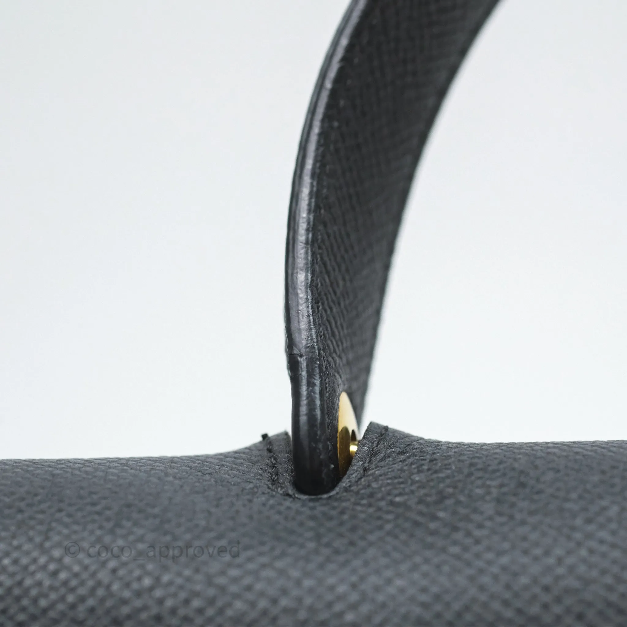 Celine Micro Belt Bag Black Grained Calfskin Gold Hardware