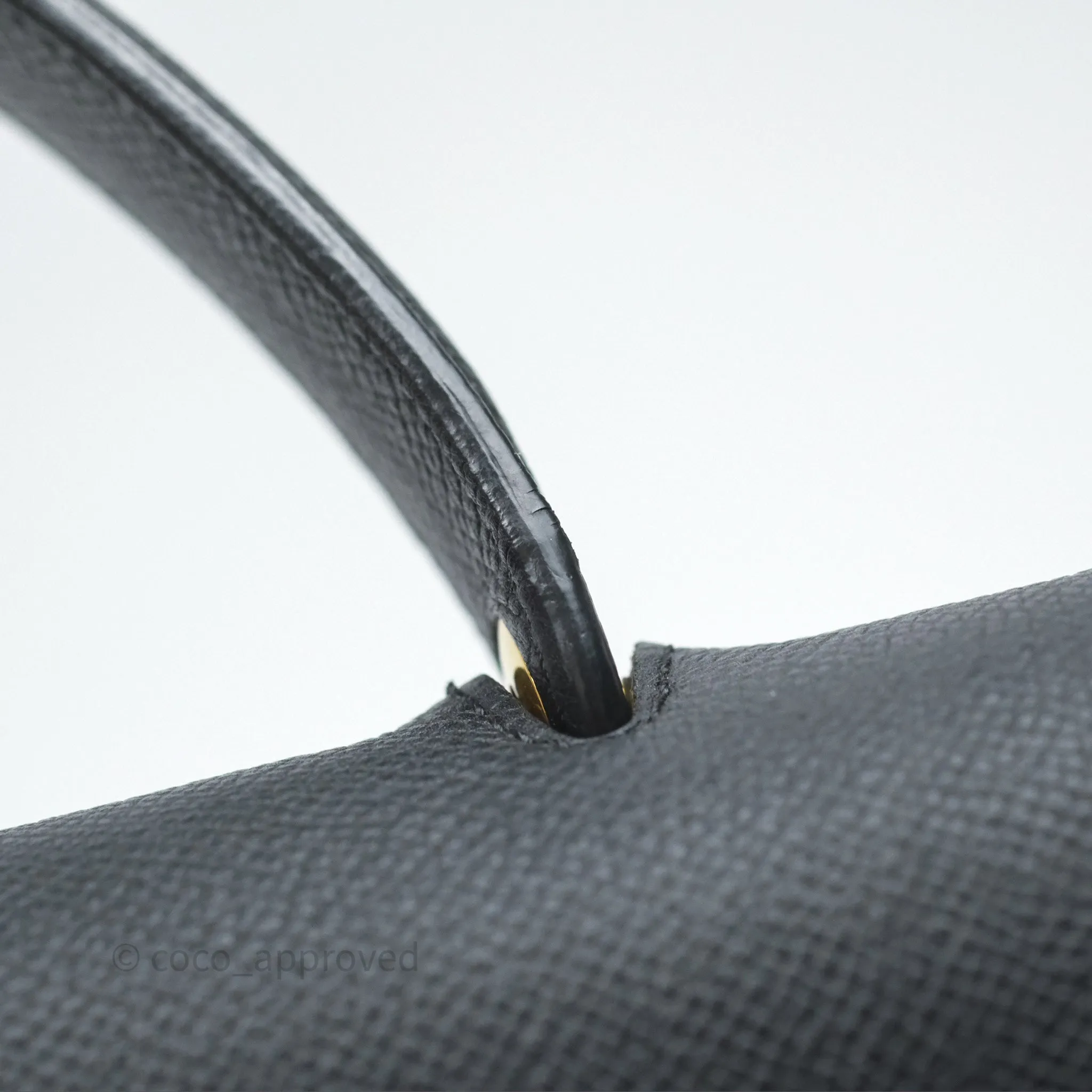 Celine Micro Belt Bag Black Grained Calfskin Gold Hardware