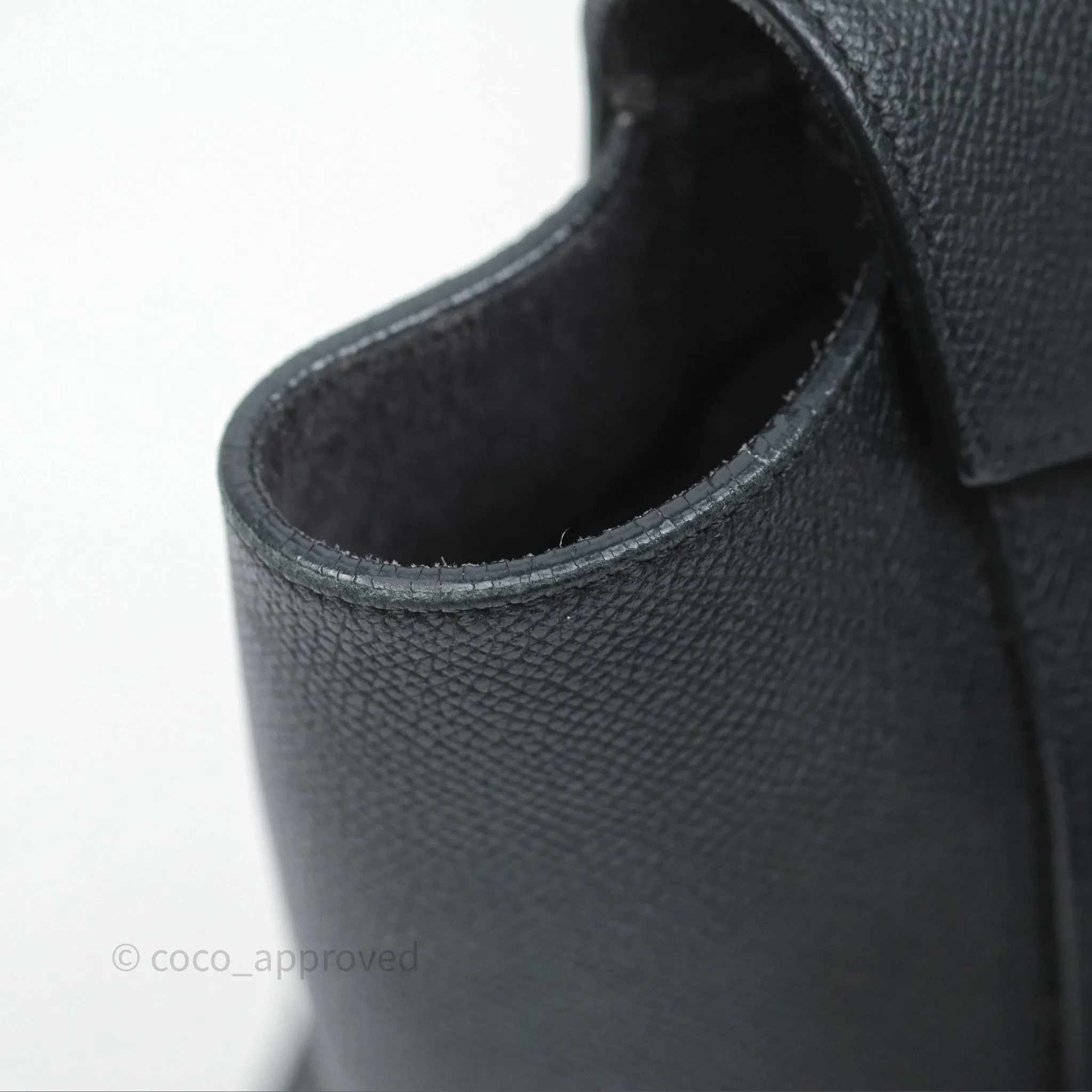 Celine Micro Belt Bag Black Grained Calfskin Gold Hardware