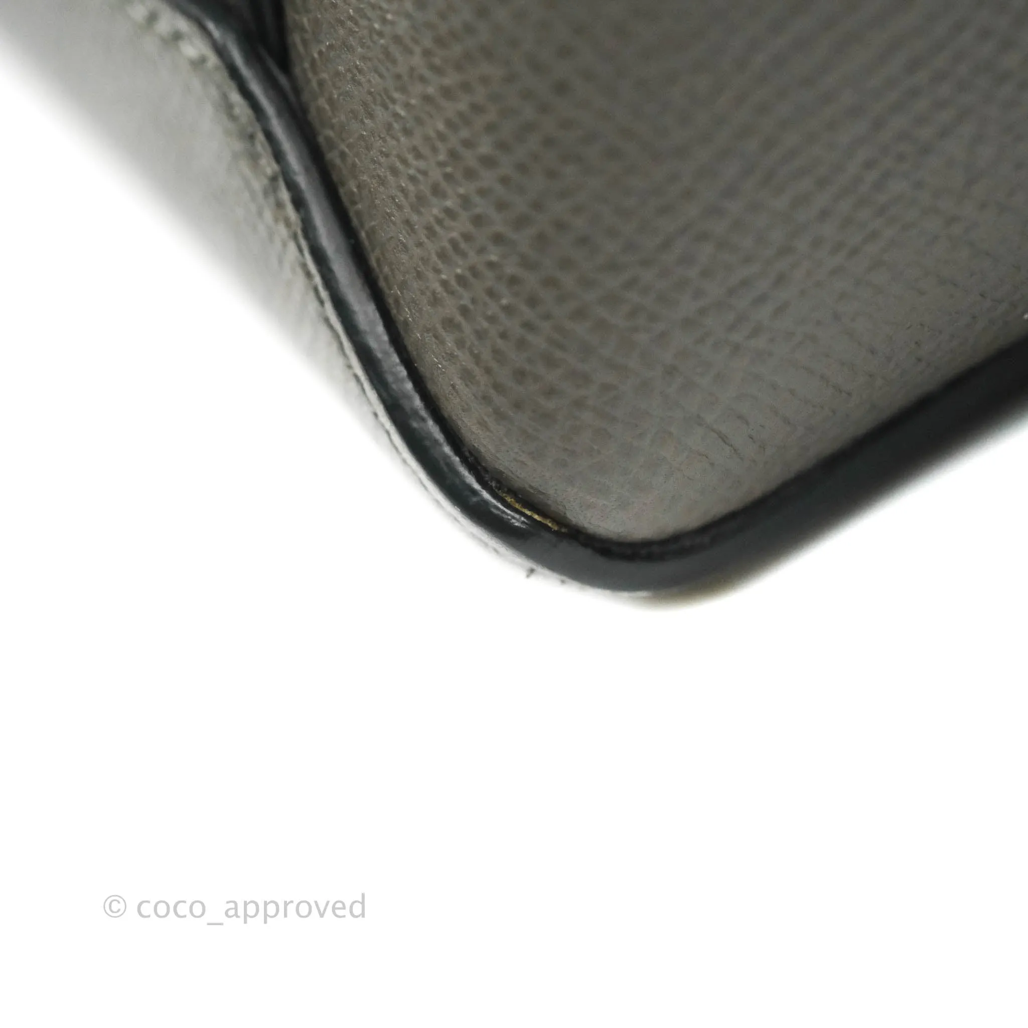 Celine Micro Belt Bag Grey Grained Calfskin Gold Hardware