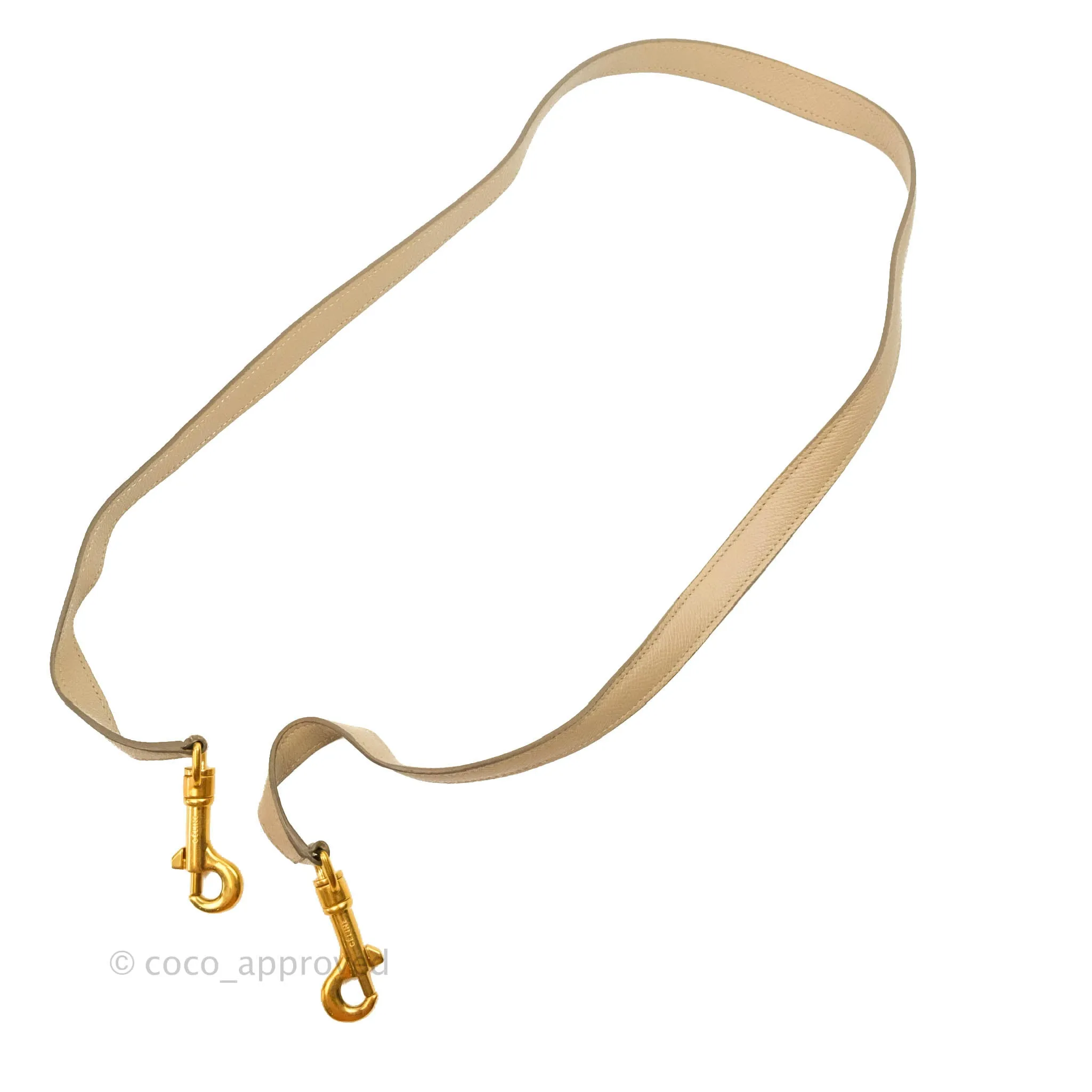 Celine Micro Belt Bag Light Taupe Grained Calfskin Gold Hardware