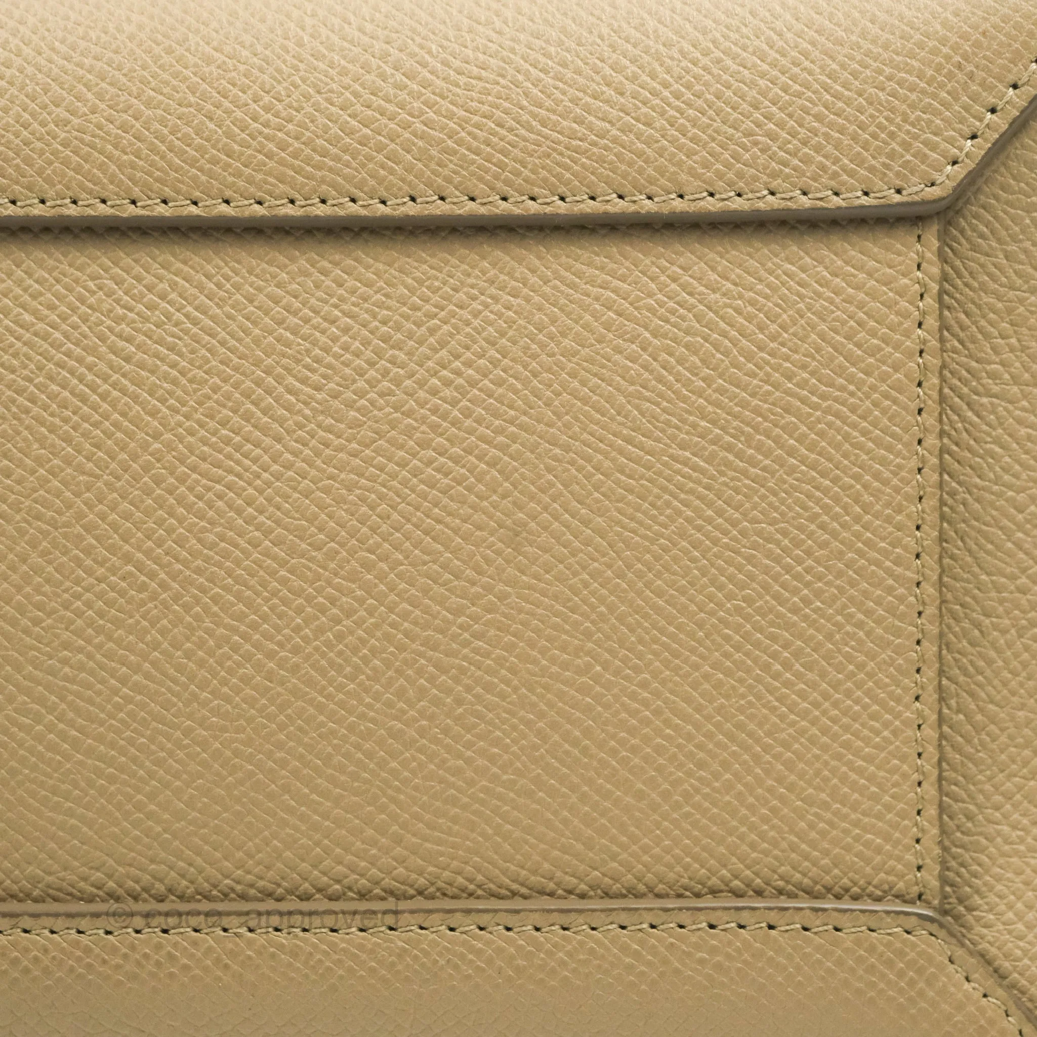 Celine Micro Belt Bag Light Taupe Grained Calfskin Gold Hardware