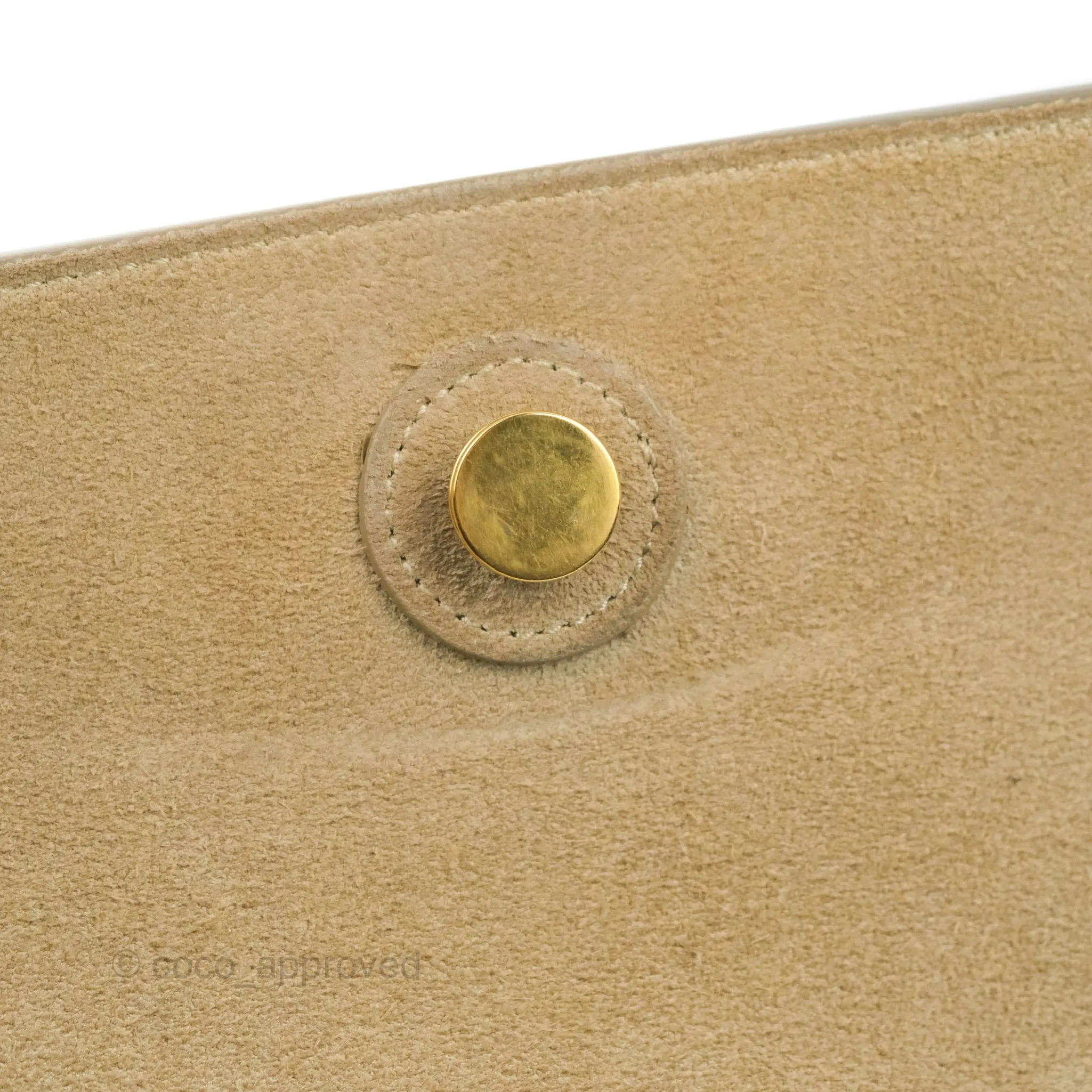Celine Micro Belt Bag Light Taupe Grained Calfskin Gold Hardware