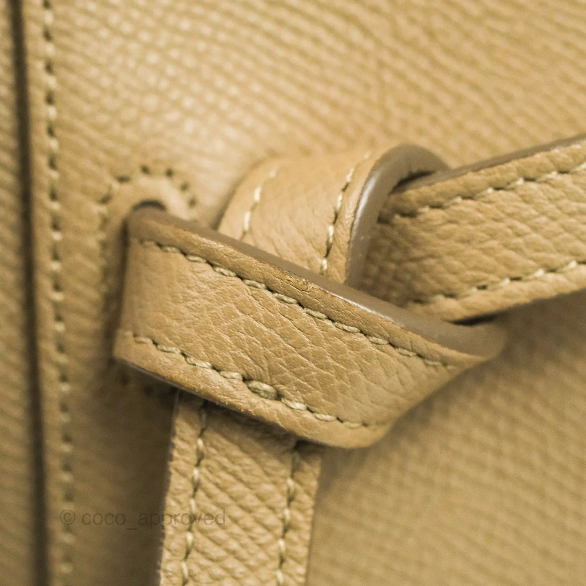 Celine Micro Belt Bag Light Taupe Grained Calfskin Gold Hardware