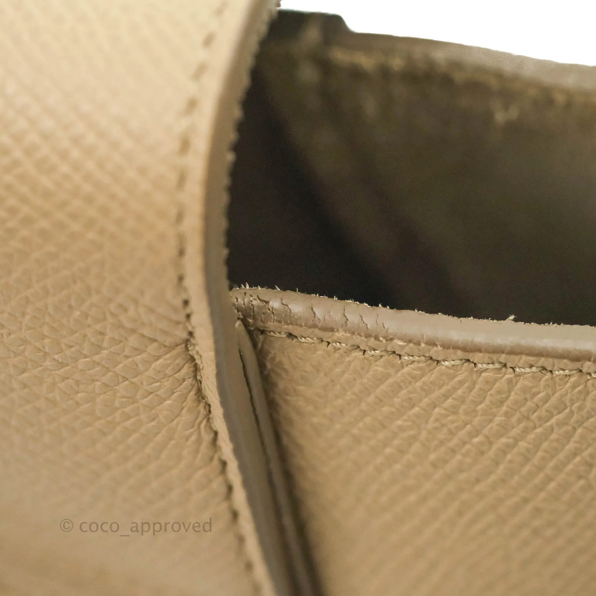 Celine Micro Belt Bag Light Taupe Grained Calfskin Gold Hardware