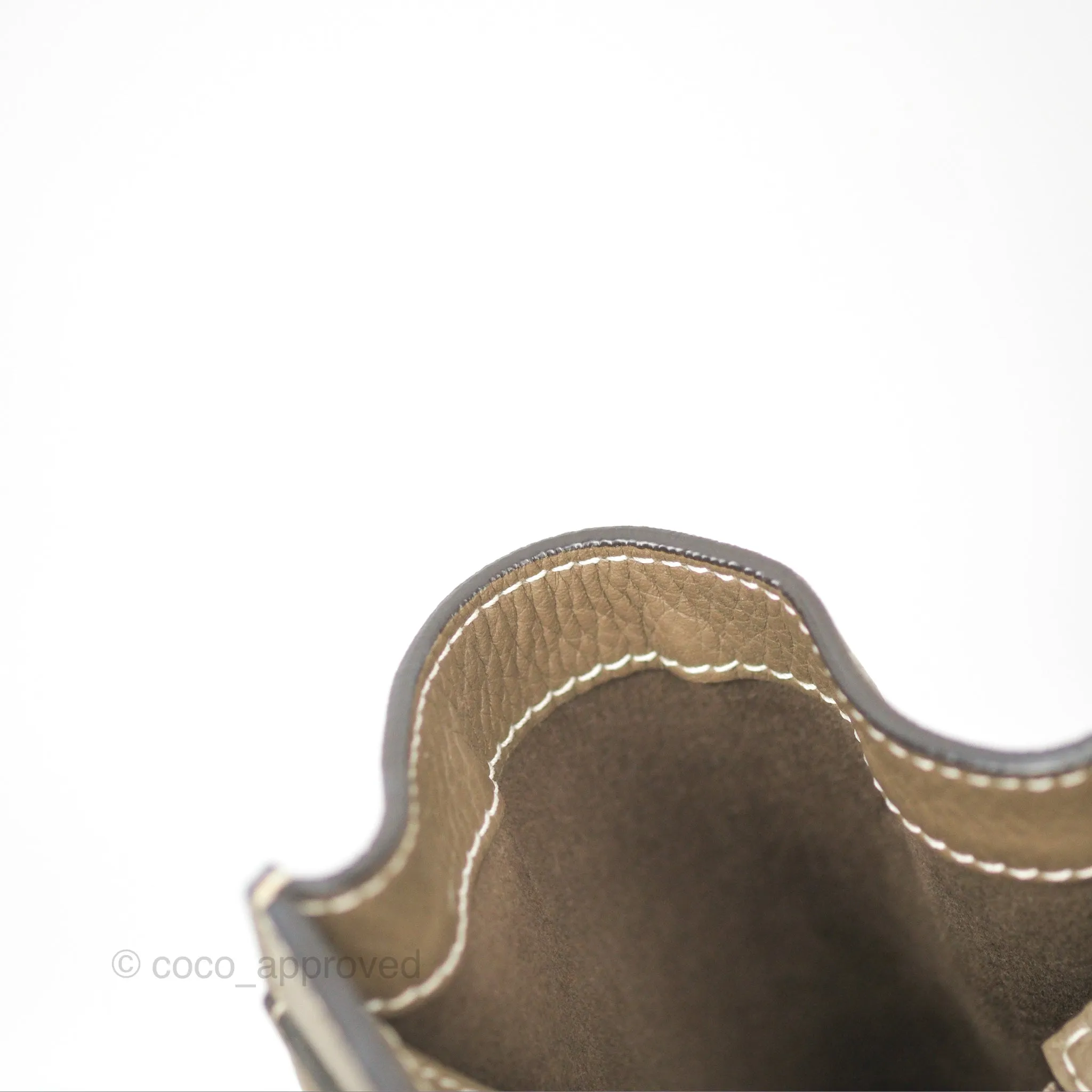 Celine Micro Luggage Bag Souris Drummed Calfskin