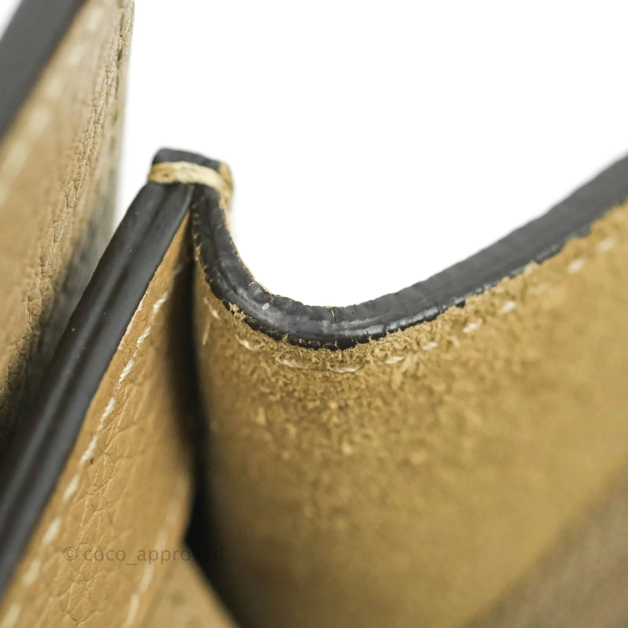 Celine Micro Luggage Handbag Dune Grained Calfskin