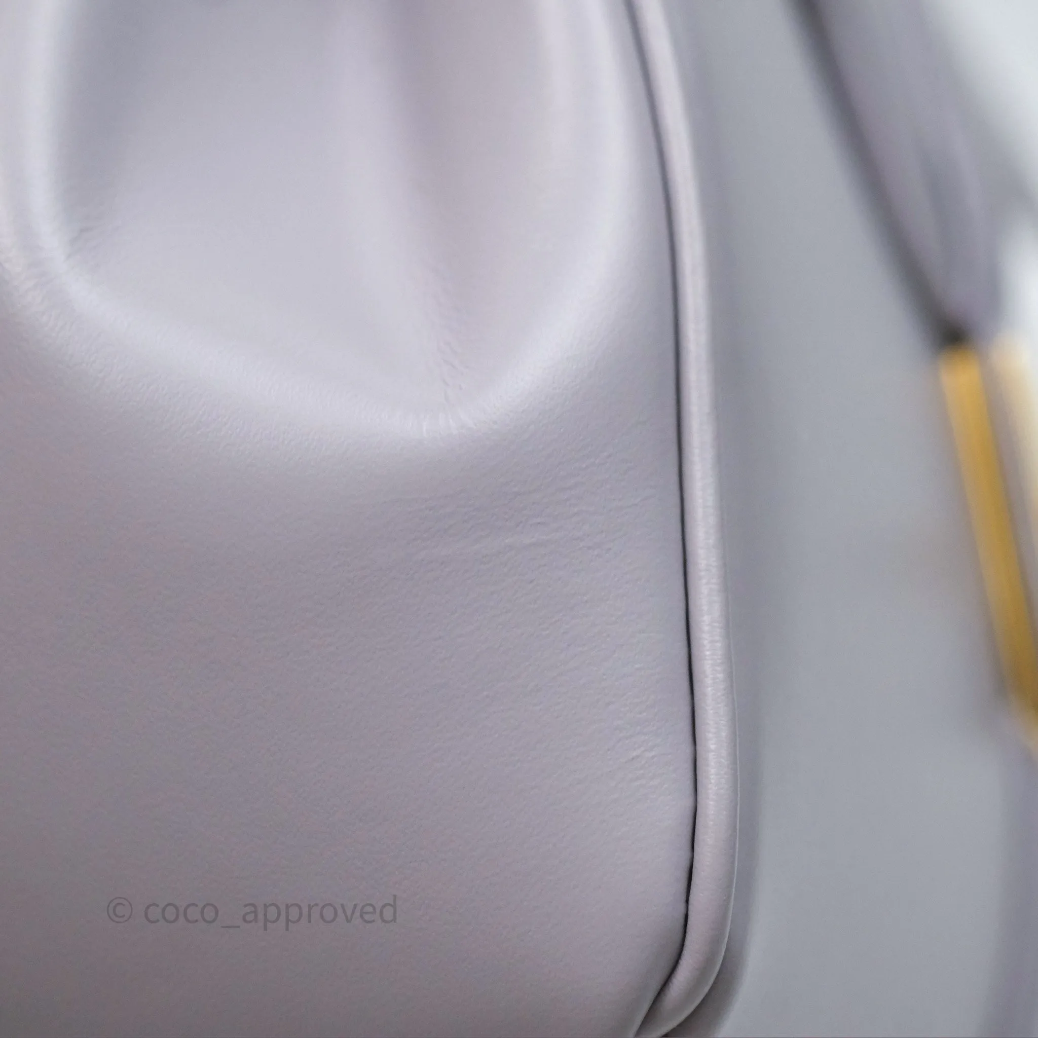 Celine Mini 16 Bag in Satinated Calfskin Light Lilac