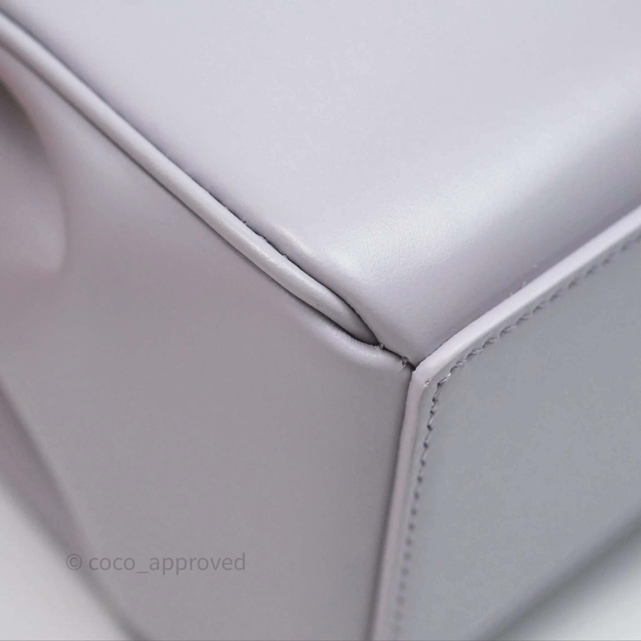 Celine Mini 16 Bag in Satinated Calfskin Light Lilac