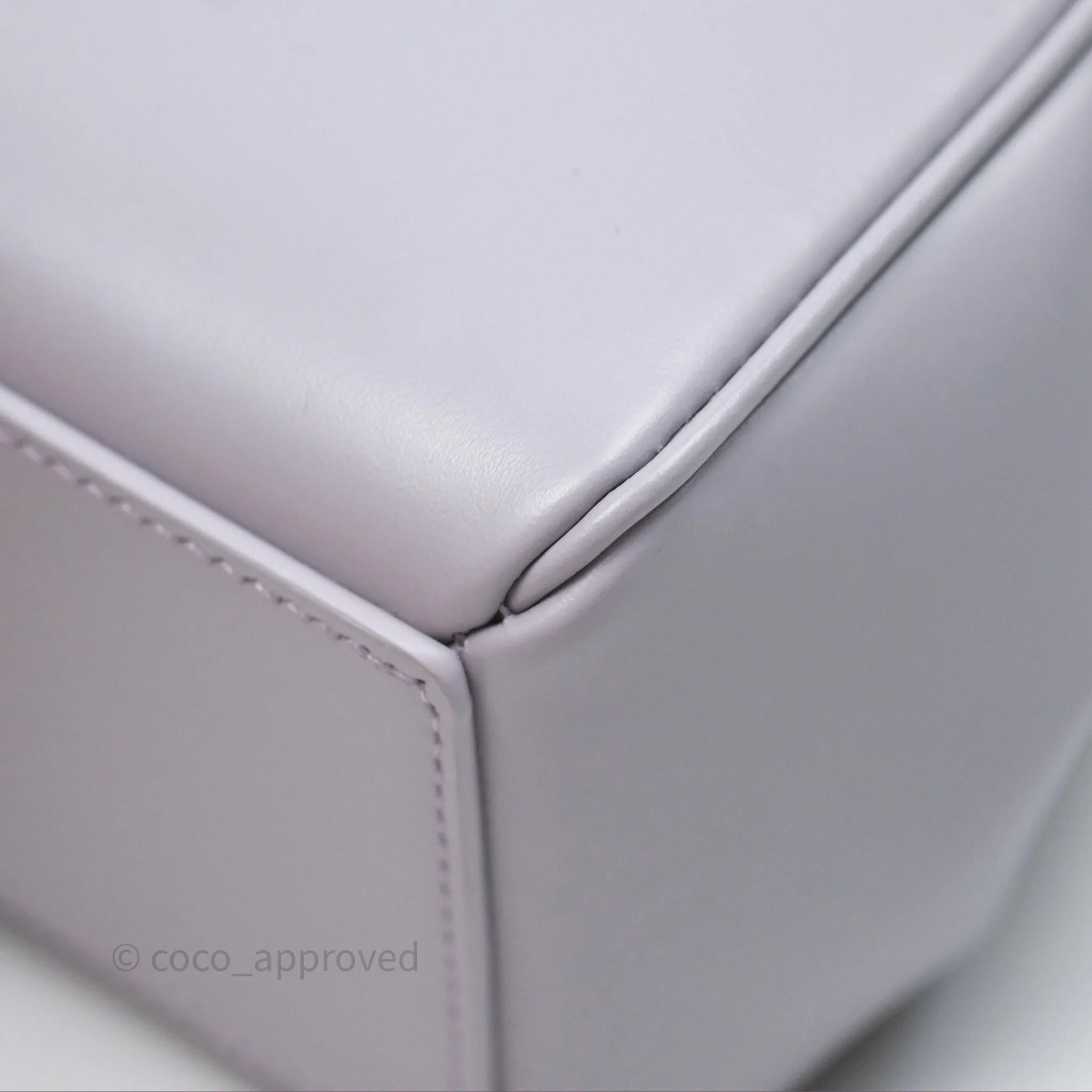 Celine Mini 16 Bag in Satinated Calfskin Light Lilac
