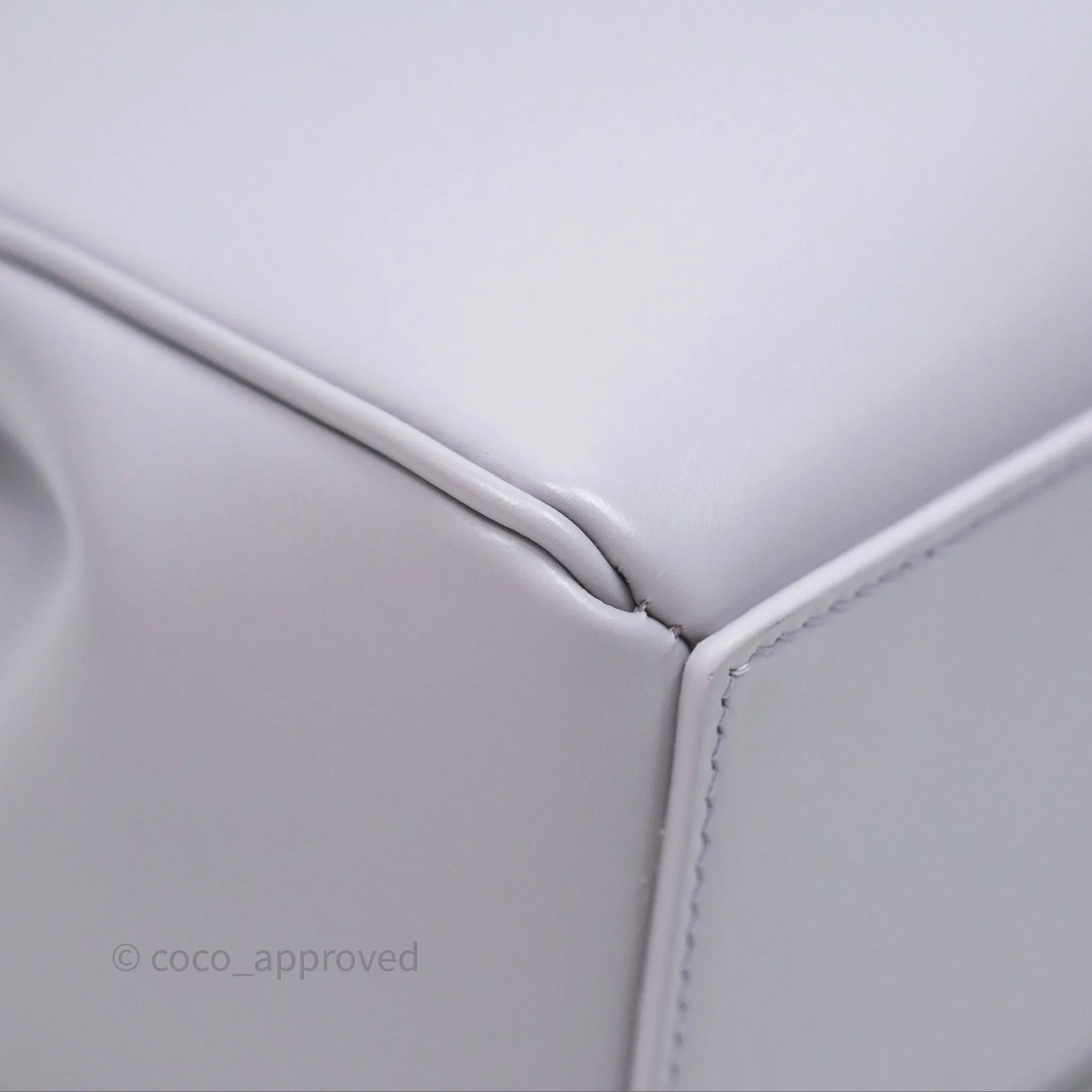 Celine Mini 16 Bag in Satinated Calfskin Light Lilac