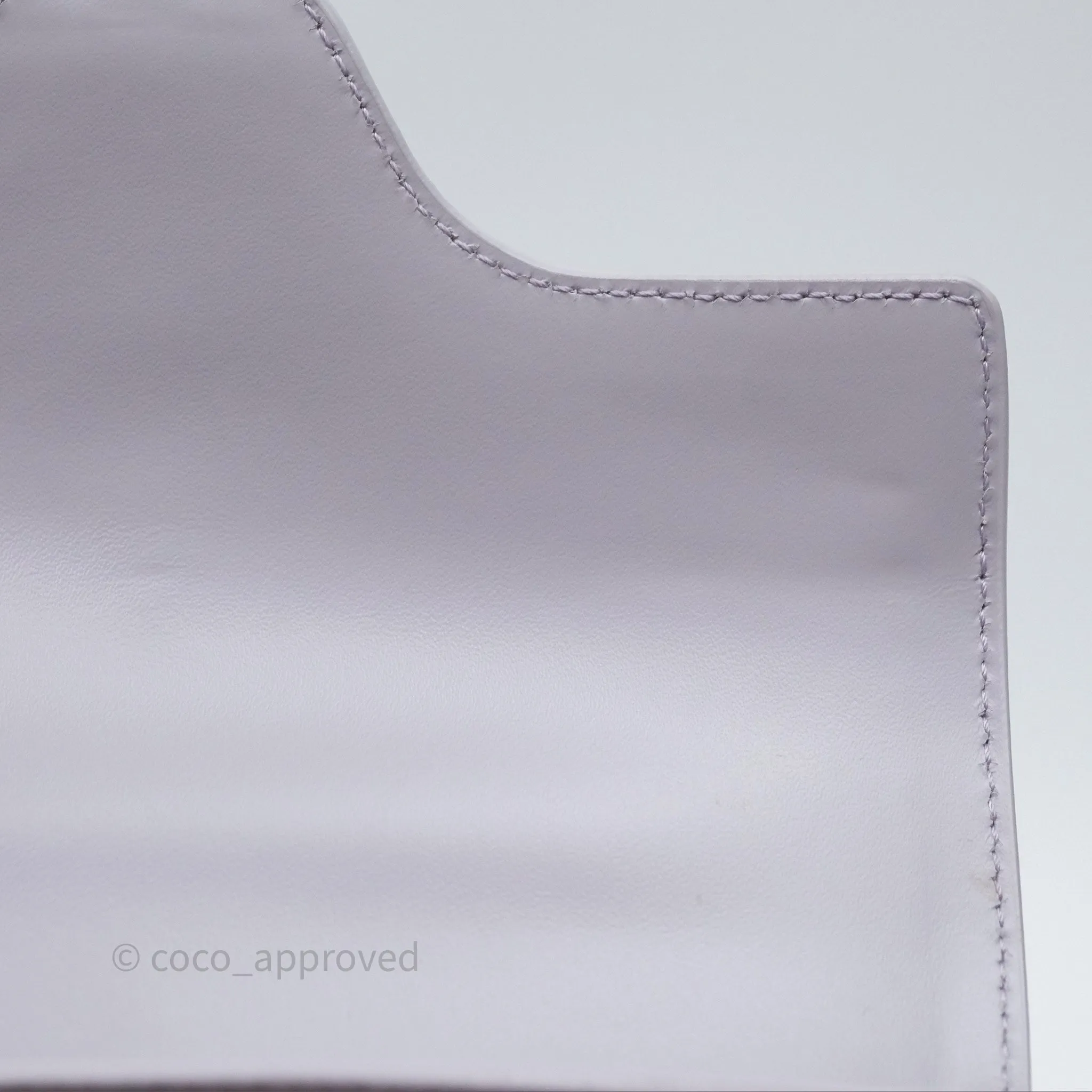 Celine Mini 16 Bag in Satinated Calfskin Light Lilac