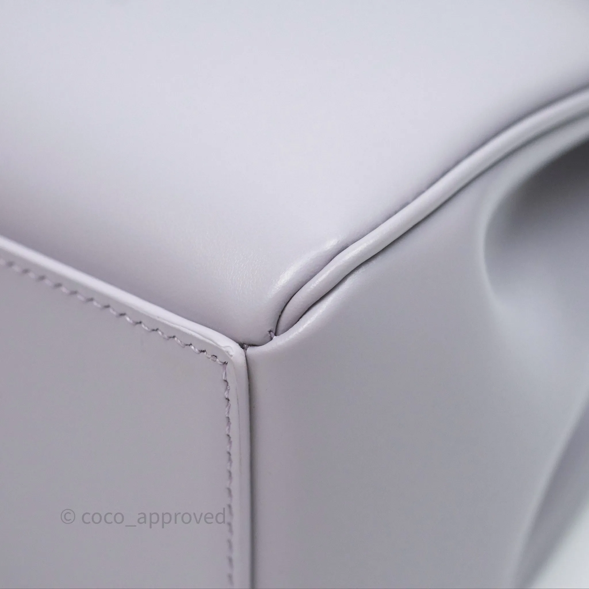 Celine Mini 16 Bag in Satinated Calfskin Light Lilac
