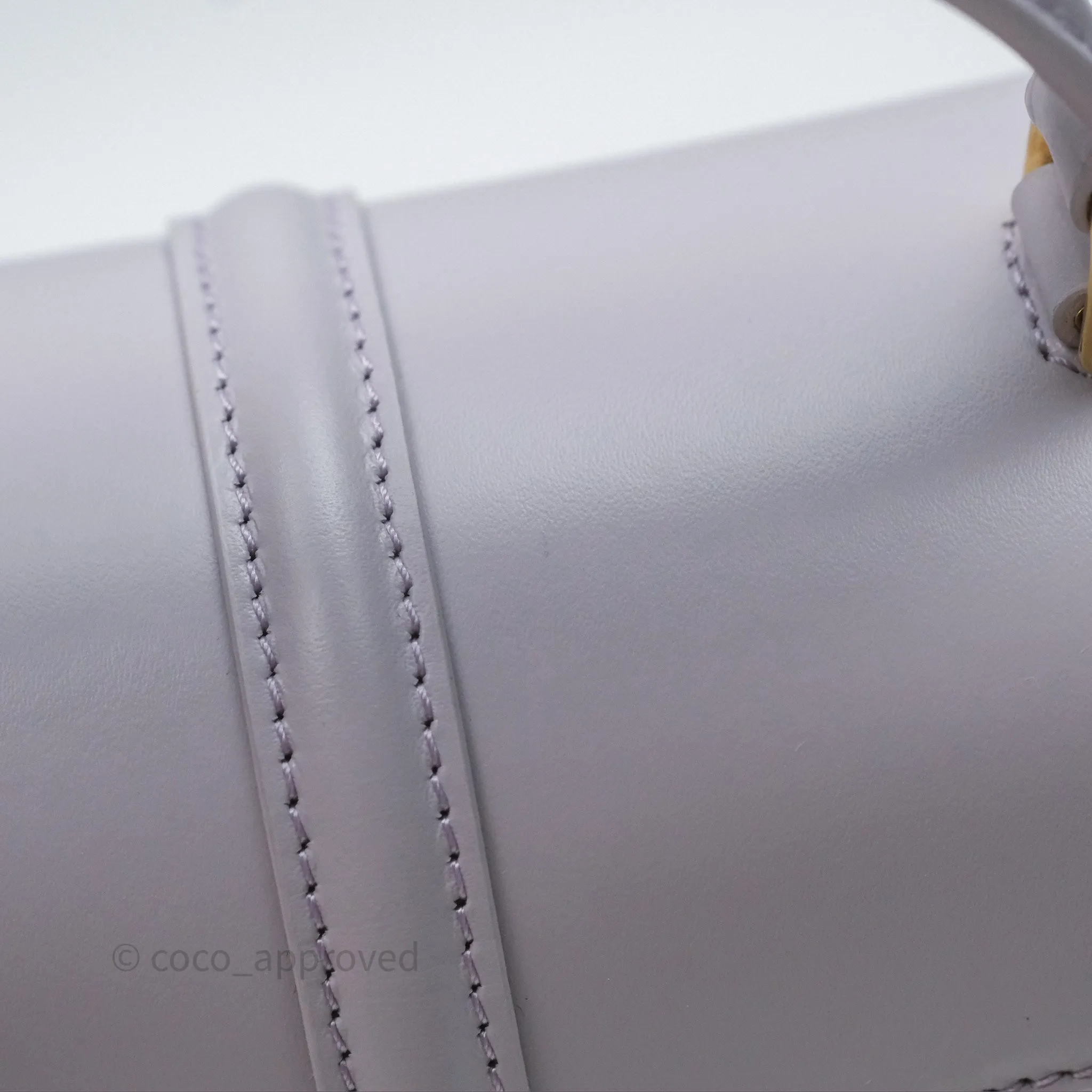 Celine Mini 16 Bag in Satinated Calfskin Light Lilac