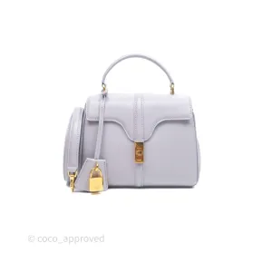 Celine Mini 16 Bag in Satinated Calfskin Light Lilac