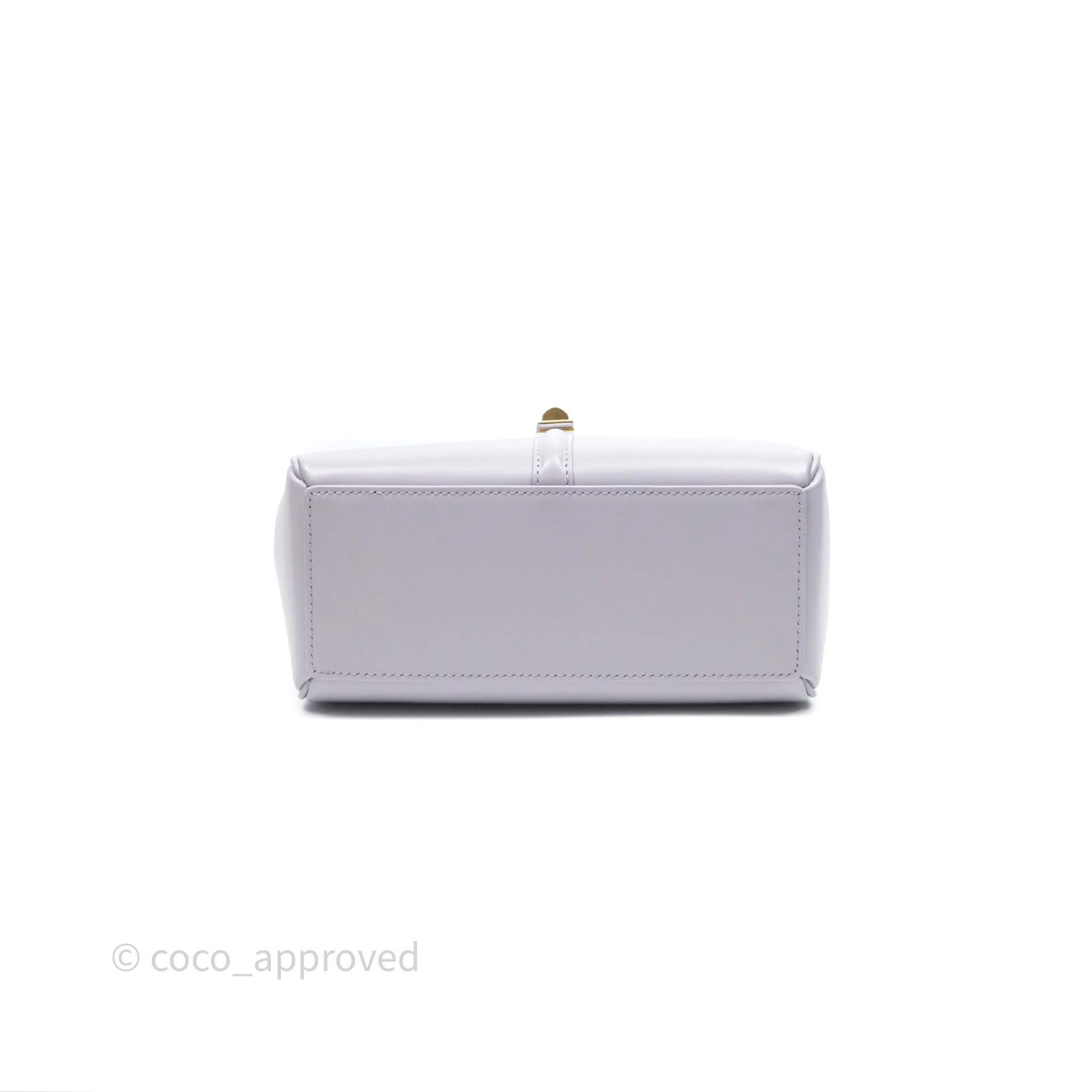 Celine Mini 16 Bag in Satinated Calfskin Light Lilac