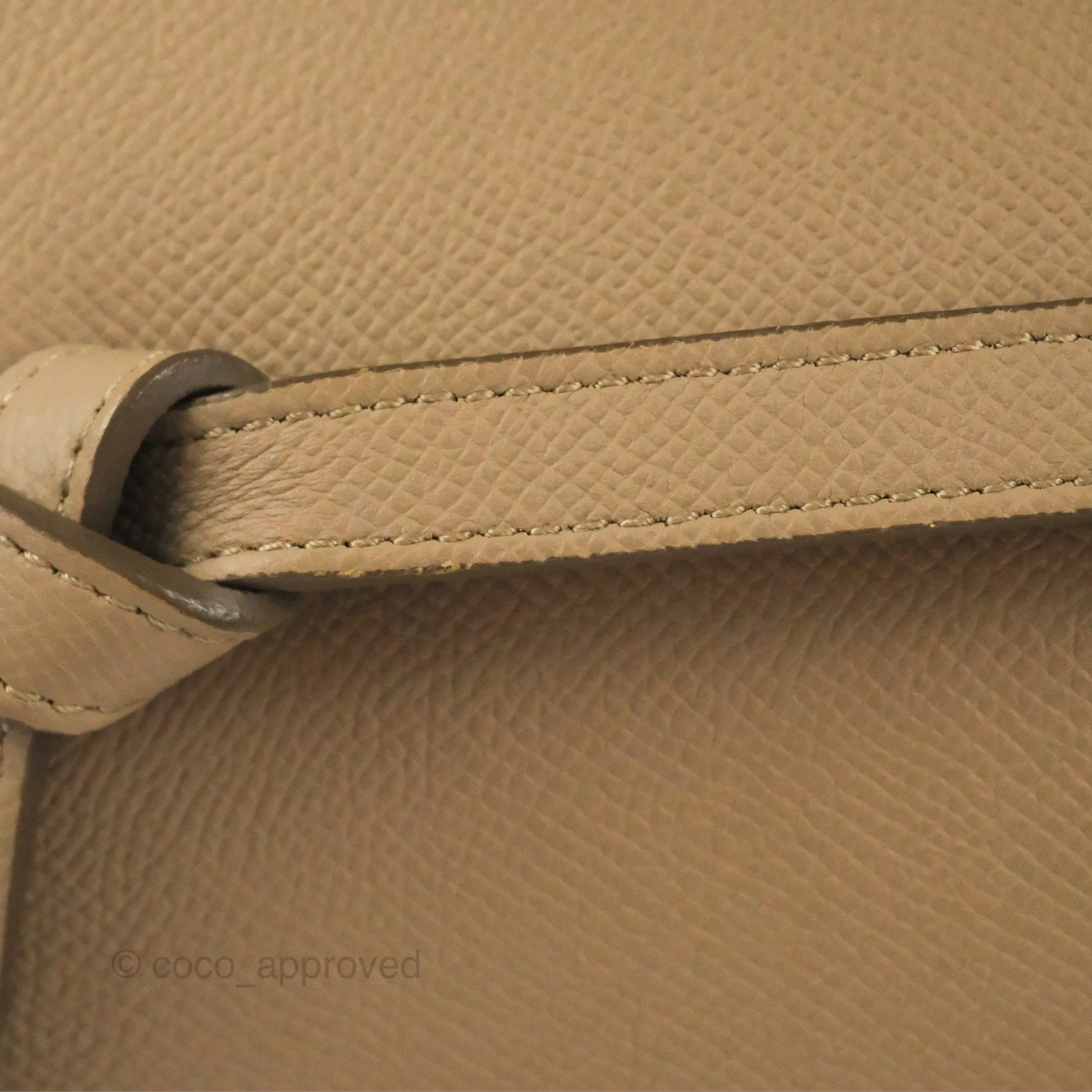 Celine Mini Belt Bag Light Taupe Grained Calfskin Gold Hardware