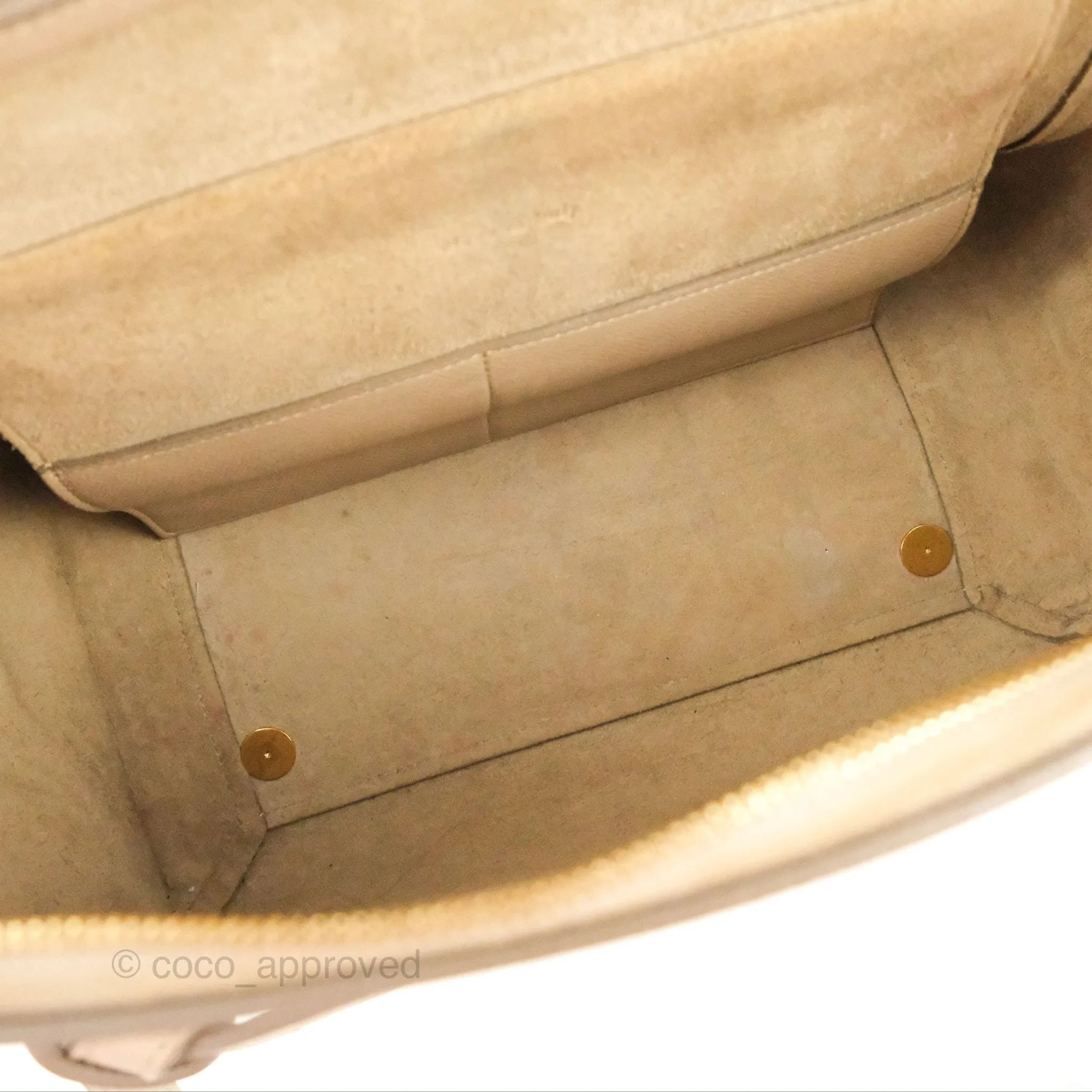 Celine Mini Belt Bag Light Taupe Grained Calfskin Gold Hardware