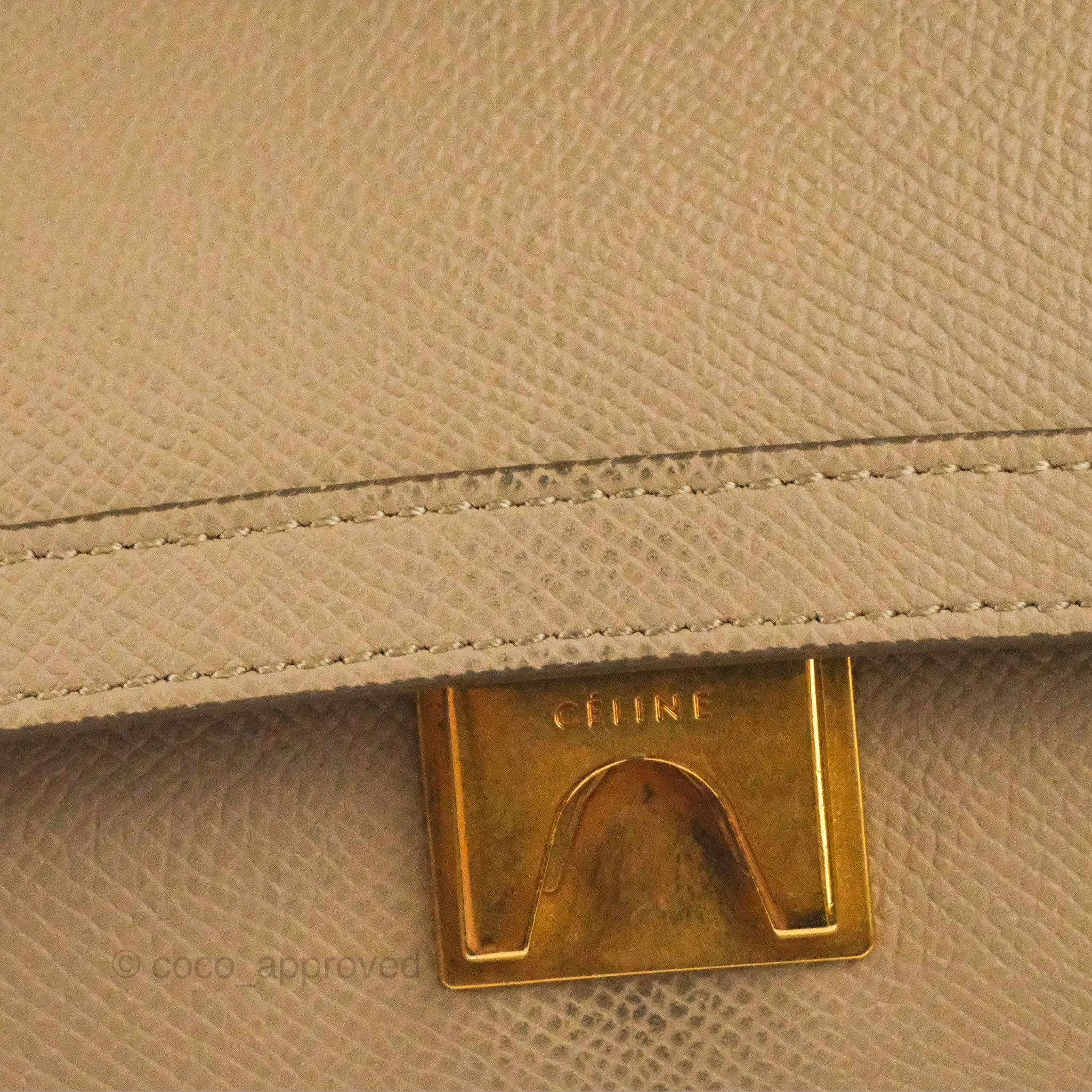 Celine Mini Belt Bag Light Taupe Grained Calfskin Gold Hardware