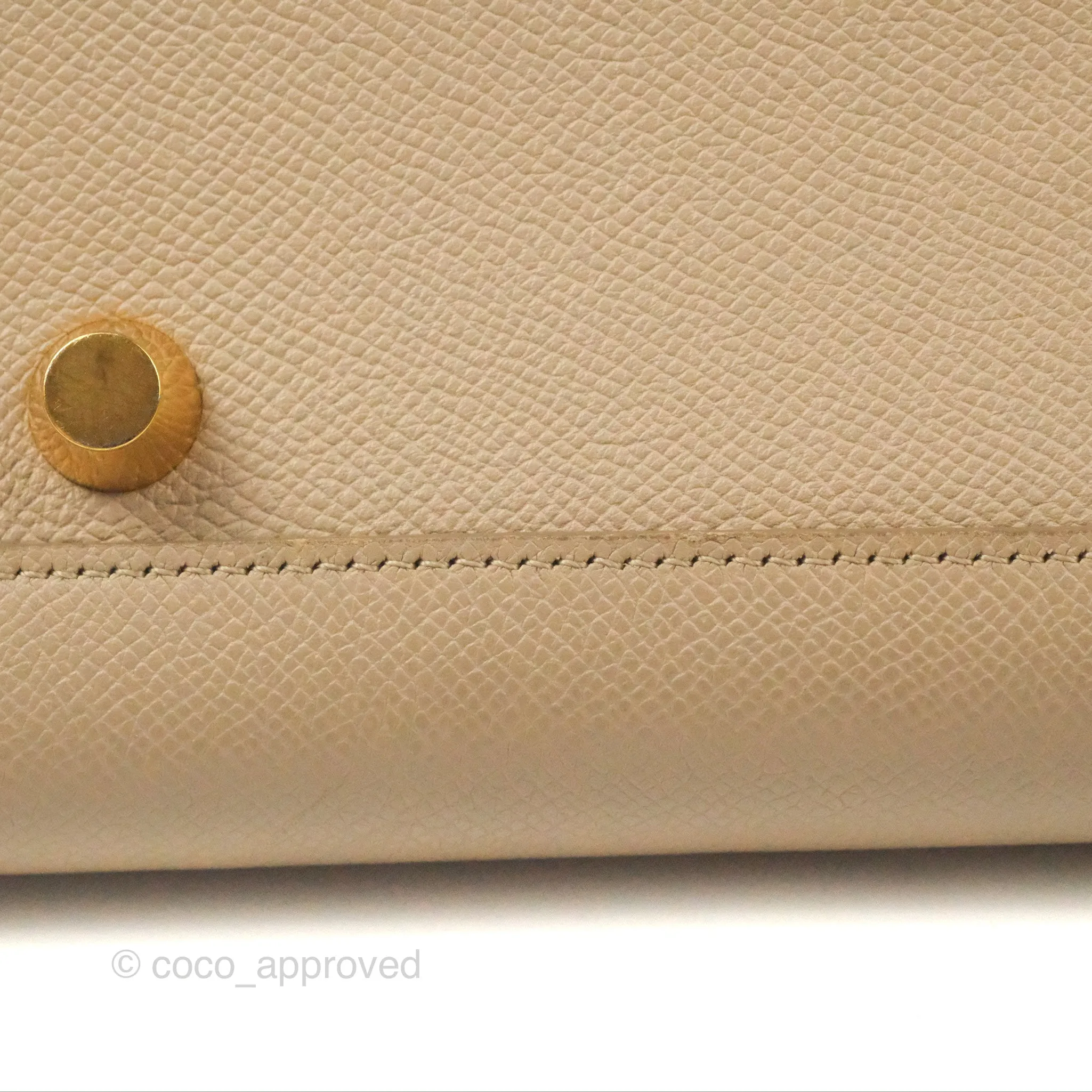 Celine Mini Belt Bag Light Taupe Grained Calfskin Gold Hardware