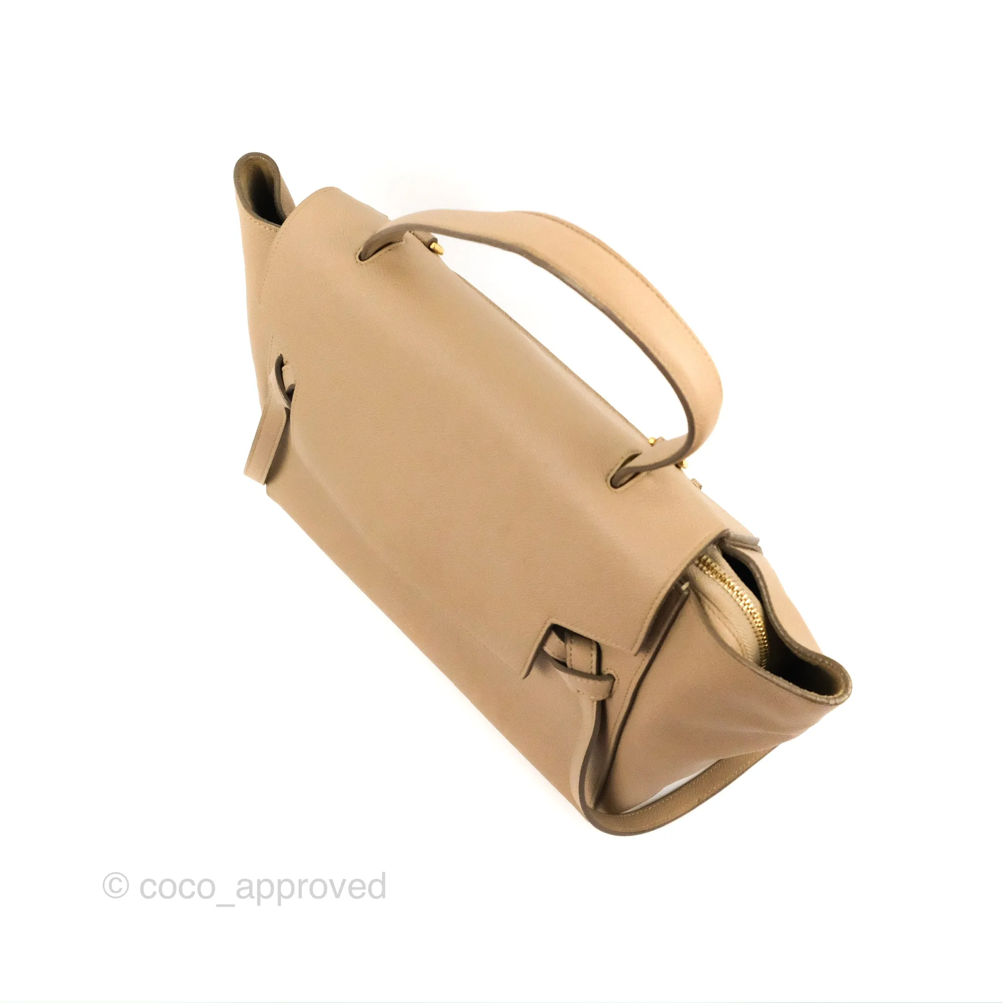 Celine Mini Belt Bag Light Taupe Grained Calfskin Gold Hardware