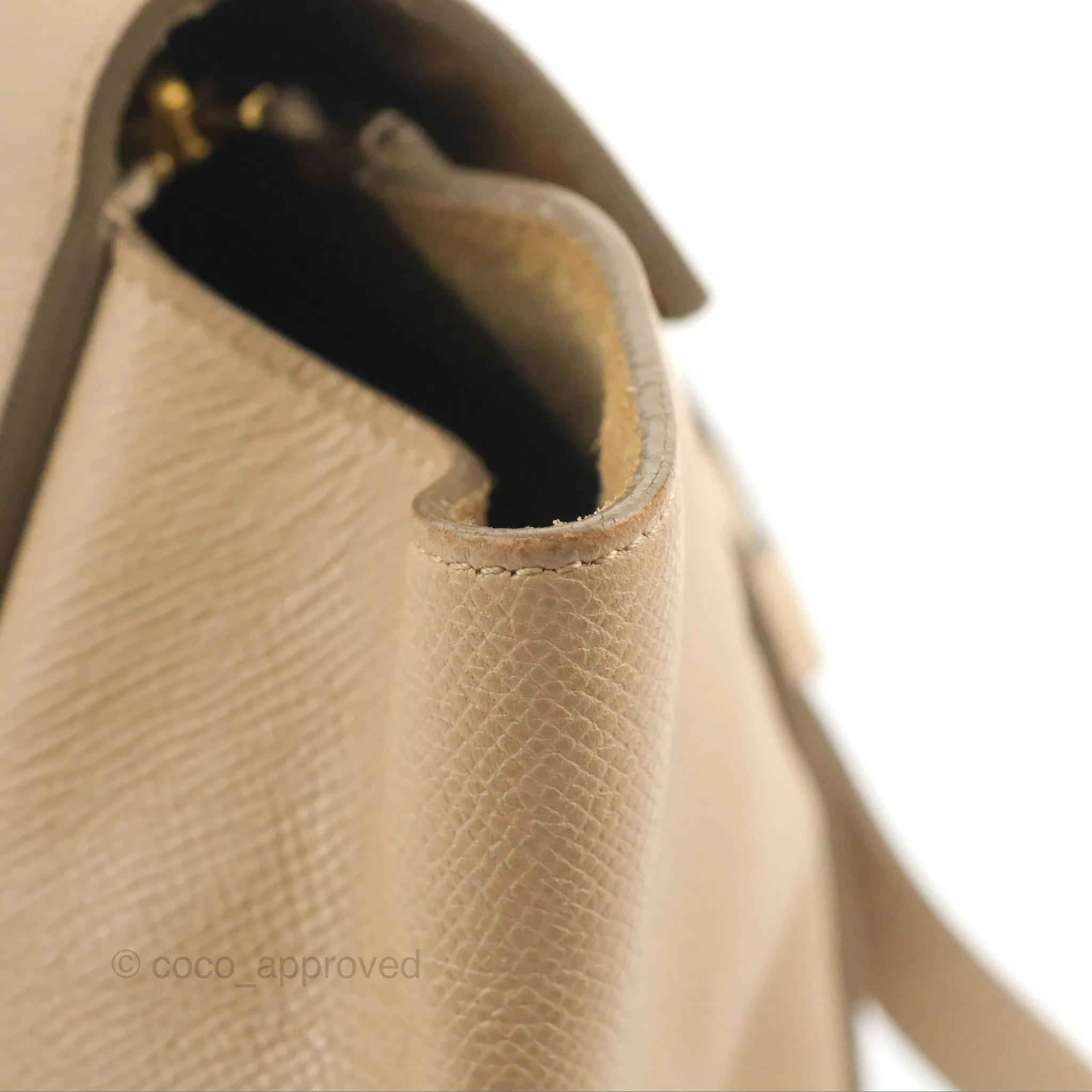 Celine Mini Belt Bag Light Taupe Grained Calfskin Gold Hardware